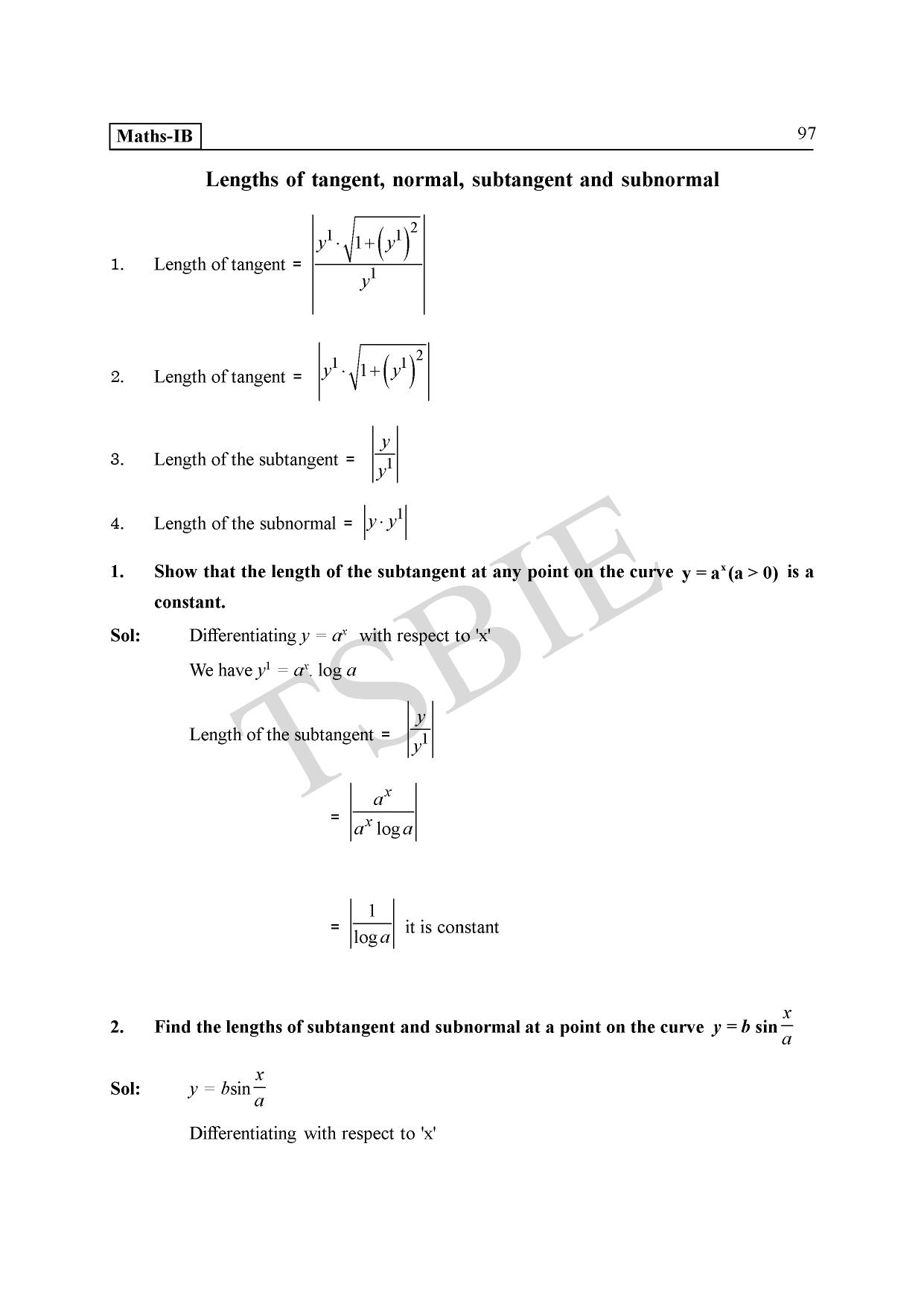 TS SCERT Inter 1st Year Maths IB Path 1 (Telugu Medium) Text Book - Page 101