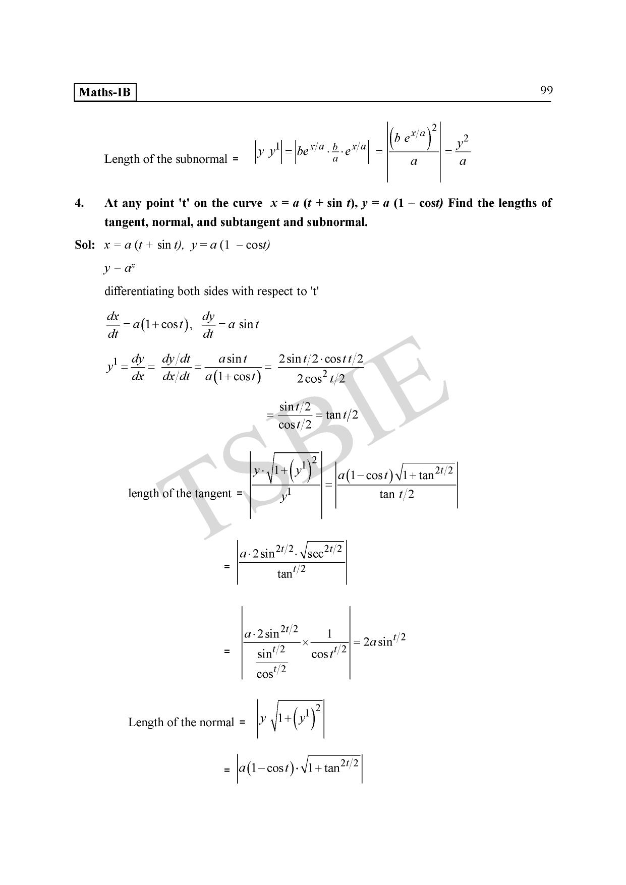 TS SCERT Inter 1st Year Maths IB Path 1 (Telugu Medium) Text Book - Page 103