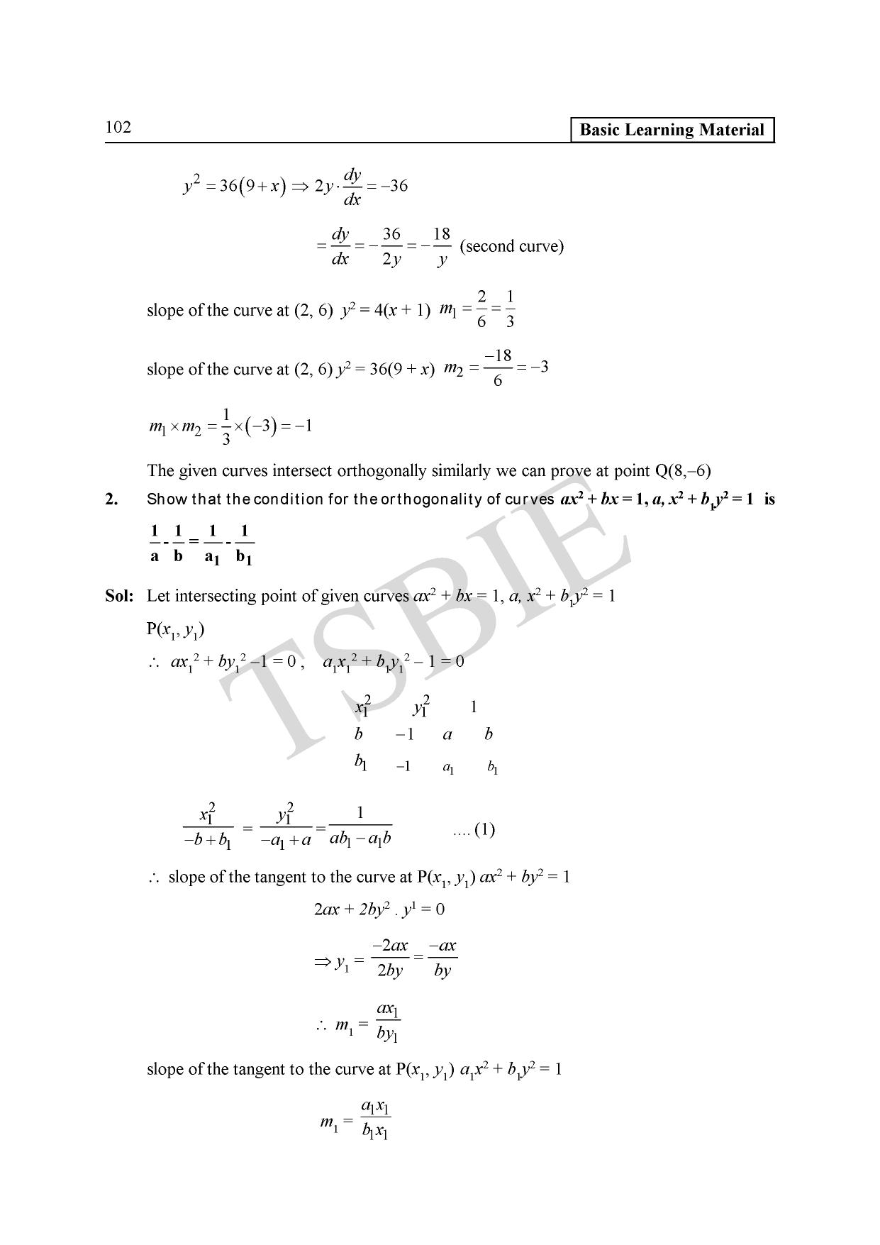 TS SCERT Inter 1st Year Maths IB Path 1 (Telugu Medium) Text Book - Page 106