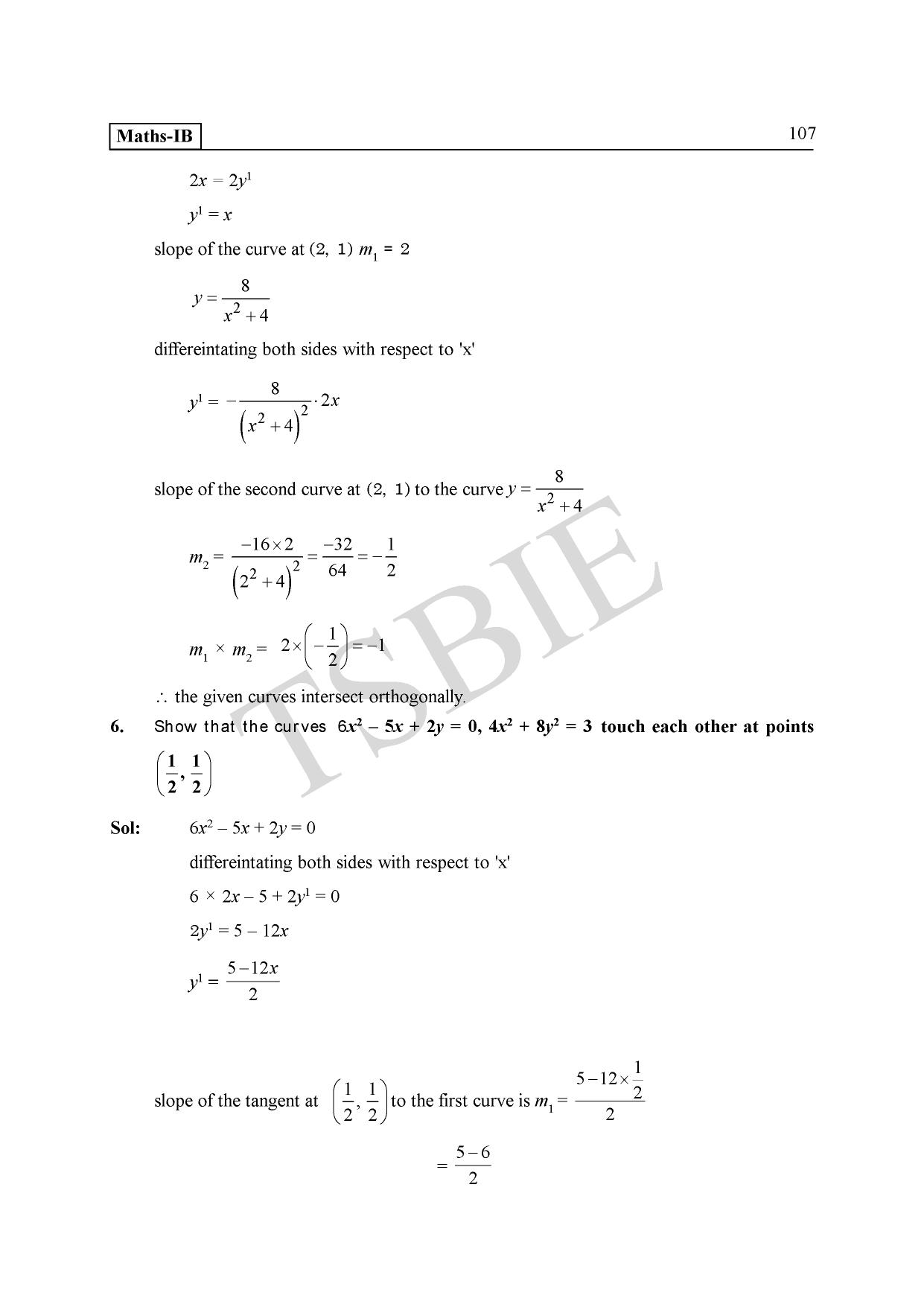TS SCERT Inter 1st Year Maths IB Path 1 (Telugu Medium) Text Book - Page 111