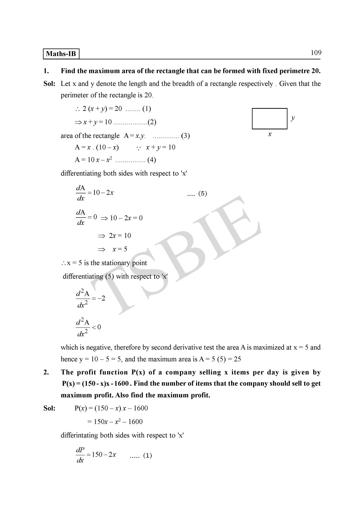 TS SCERT Inter 1st Year Maths IB Path 1 (Telugu Medium) Text Book - Page 113