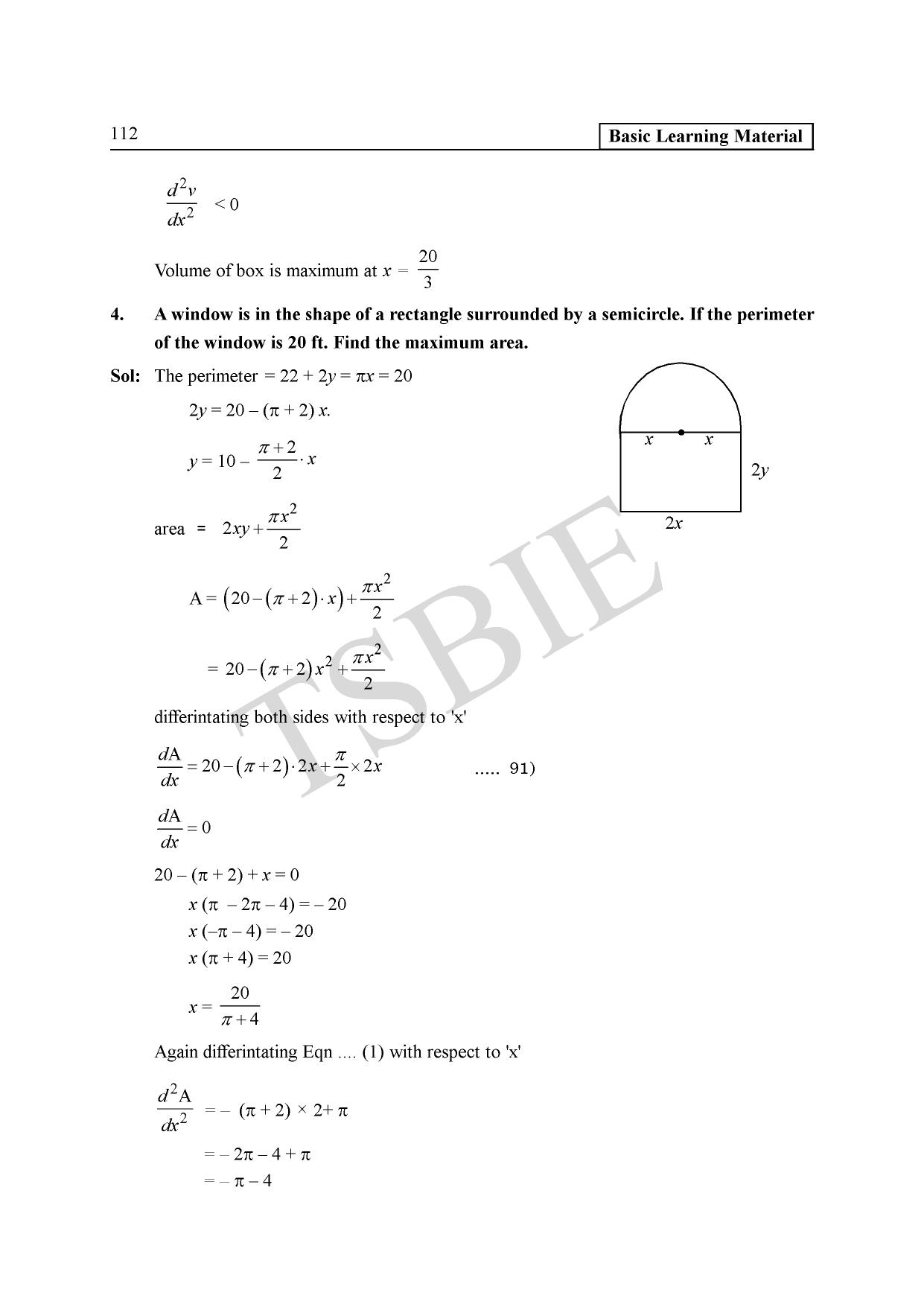 TS SCERT Inter 1st Year Maths IB Path 1 (Telugu Medium) Text Book - Page 116