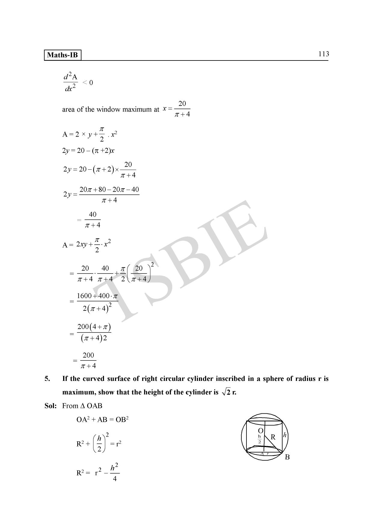 TS SCERT Inter 1st Year Maths IB Path 1 (Telugu Medium) Text Book - Page 117