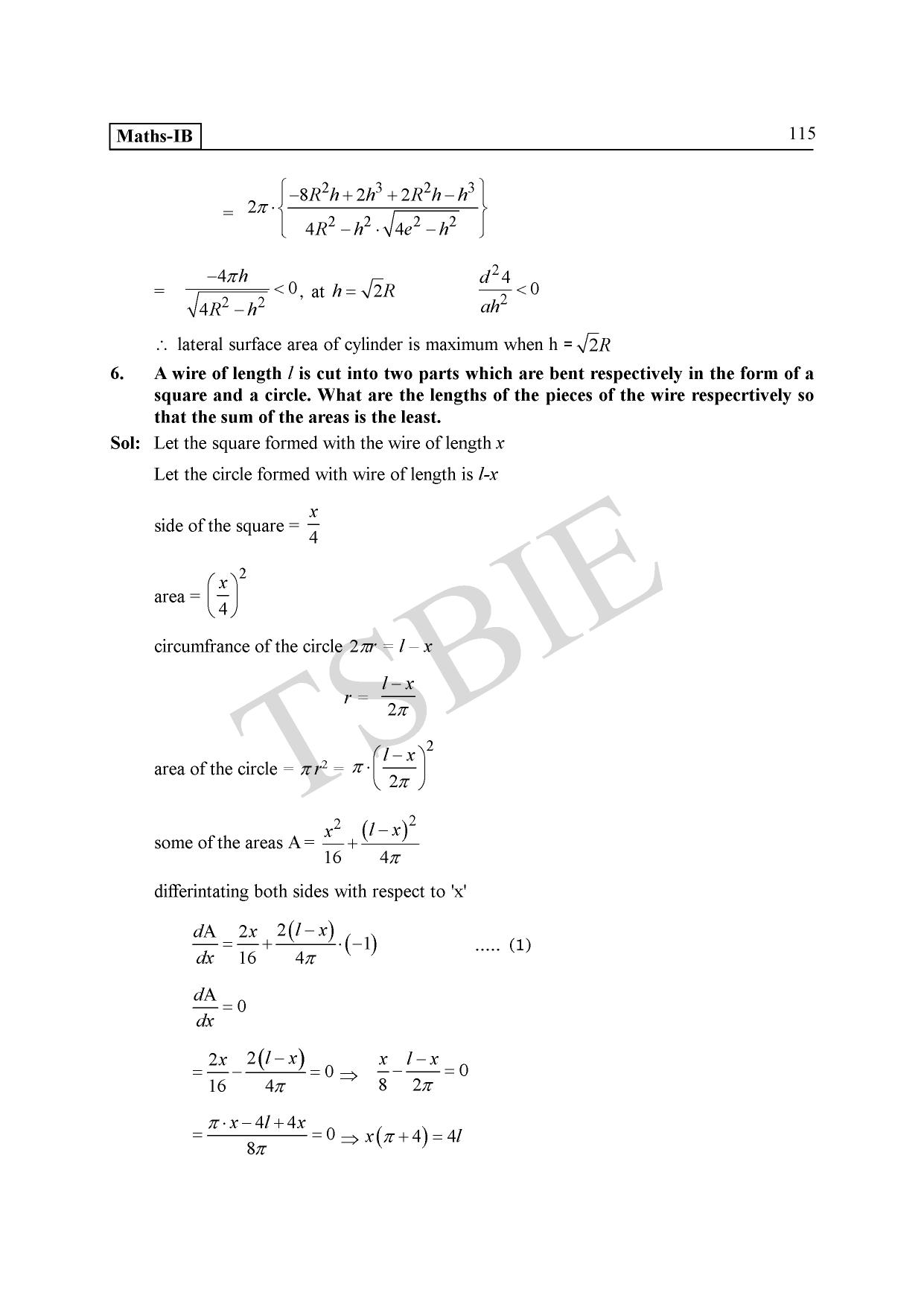 TS SCERT Inter 1st Year Maths IB Path 1 (Telugu Medium) Text Book - Page 119