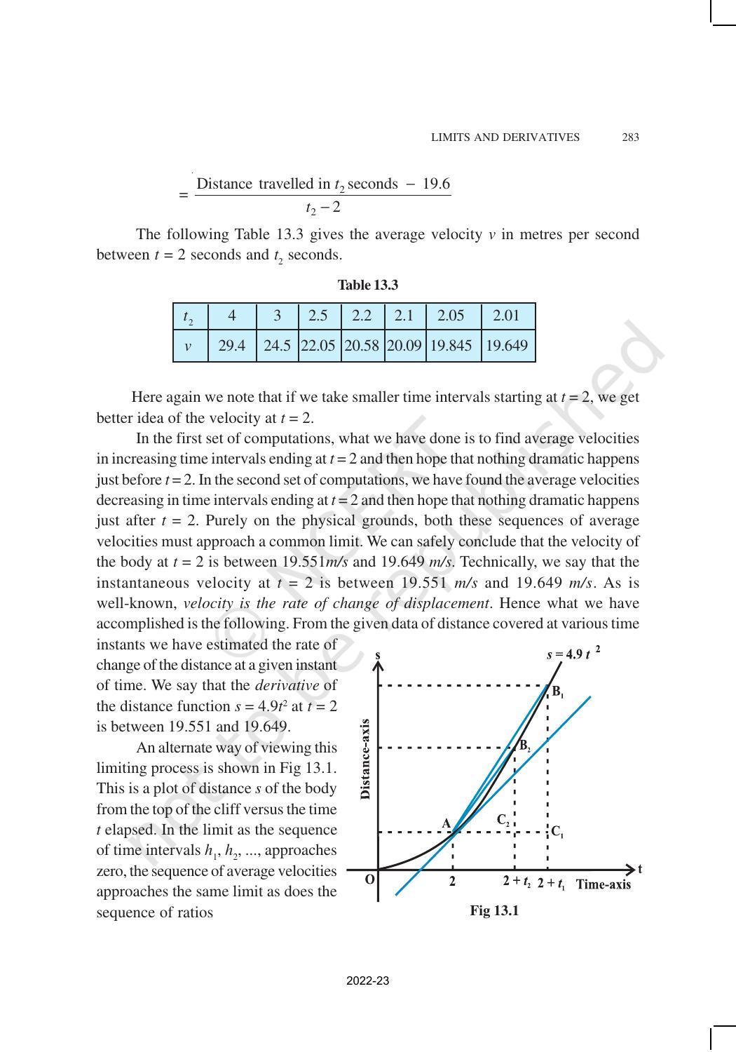 NCERT Book for Class 11 Maths Chapter 13 Limits and Derivatives - Page 3