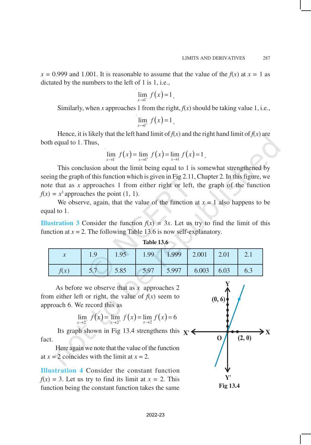 NCERT Book for Class 11 Maths Chapter 13 Limits and Derivatives - Page 7