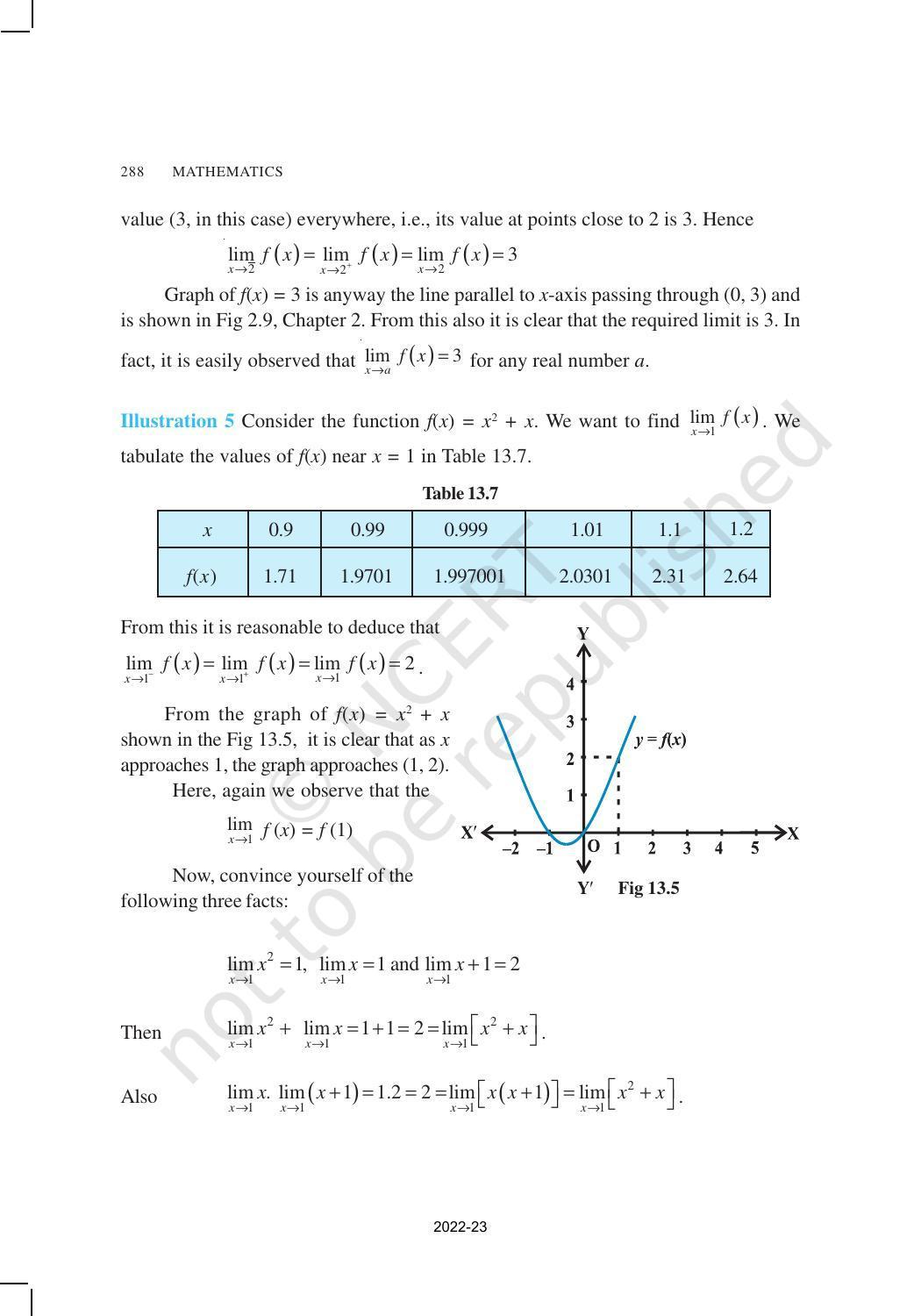NCERT Book for Class 11 Maths Chapter 13 Limits and Derivatives - Page 8