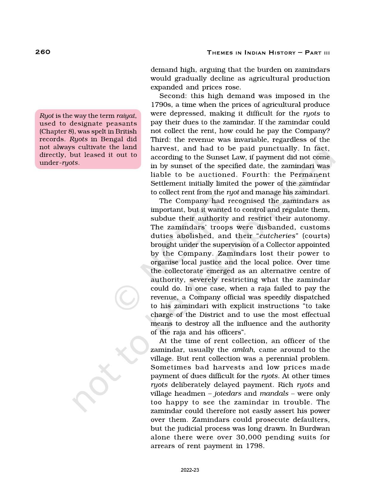 NCERT Book for Class 12 History (Part-II) Chapter 10 Colonialism and the Countryside - Page 4