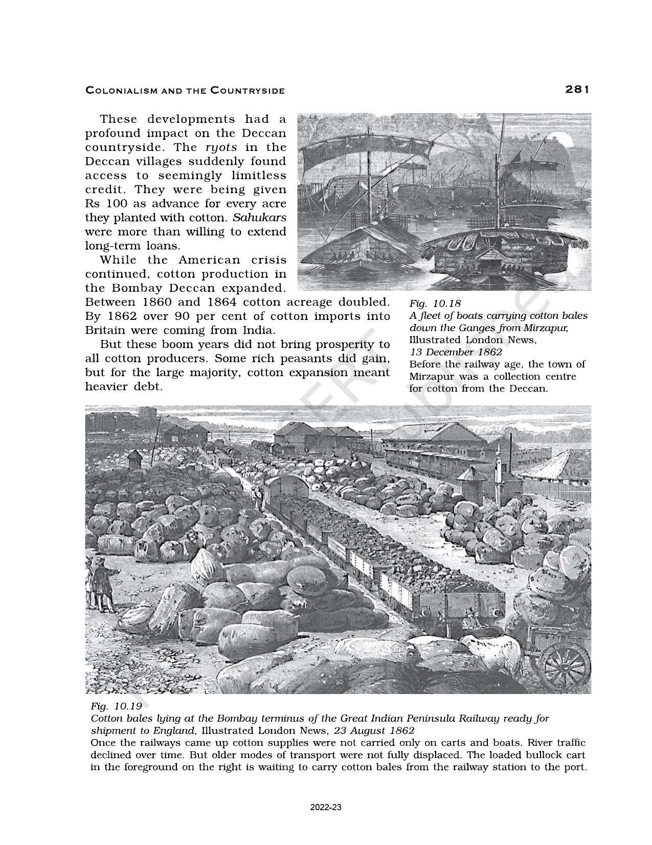 NCERT Book for Class 12 History (Part-II) Chapter 10 Colonialism and the Countryside - Page 25