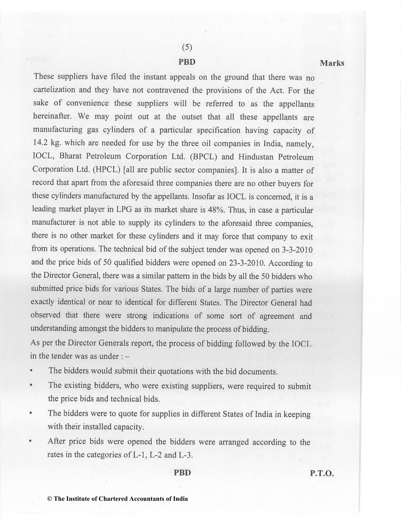 CA Final Jan 2021 Question Paper - Paper 6D – Economic Laws - Page 5
