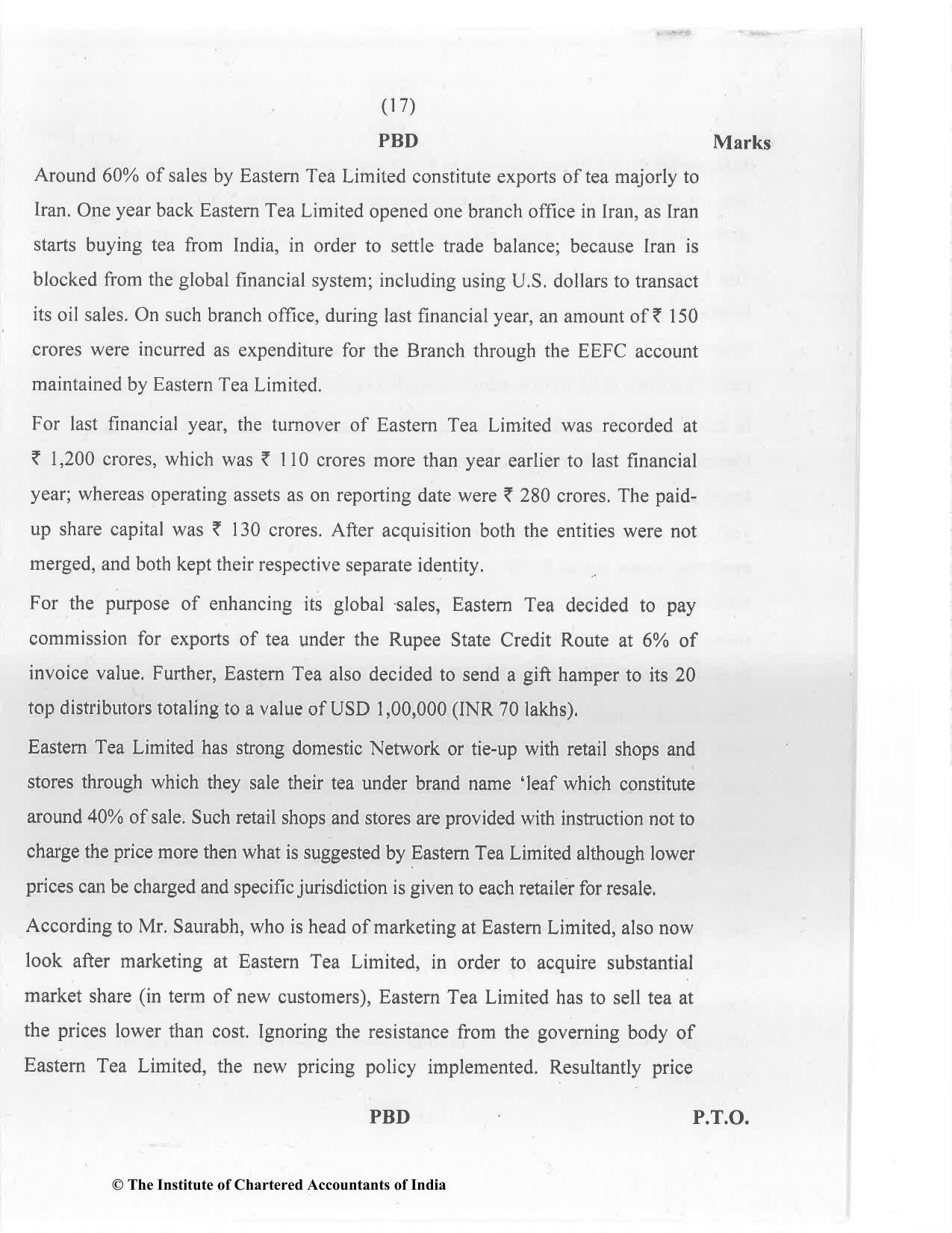CA Final Jan 2021 Question Paper - Paper 6D – Economic Laws - Page 17