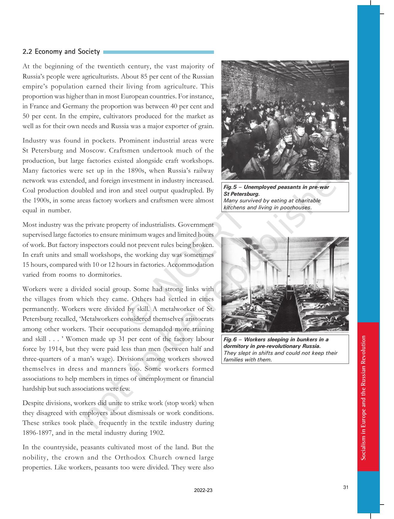 NCERT Book for Class 9 History Chapter 2 Socialism in Europe and the Russian Revolution - Page 7