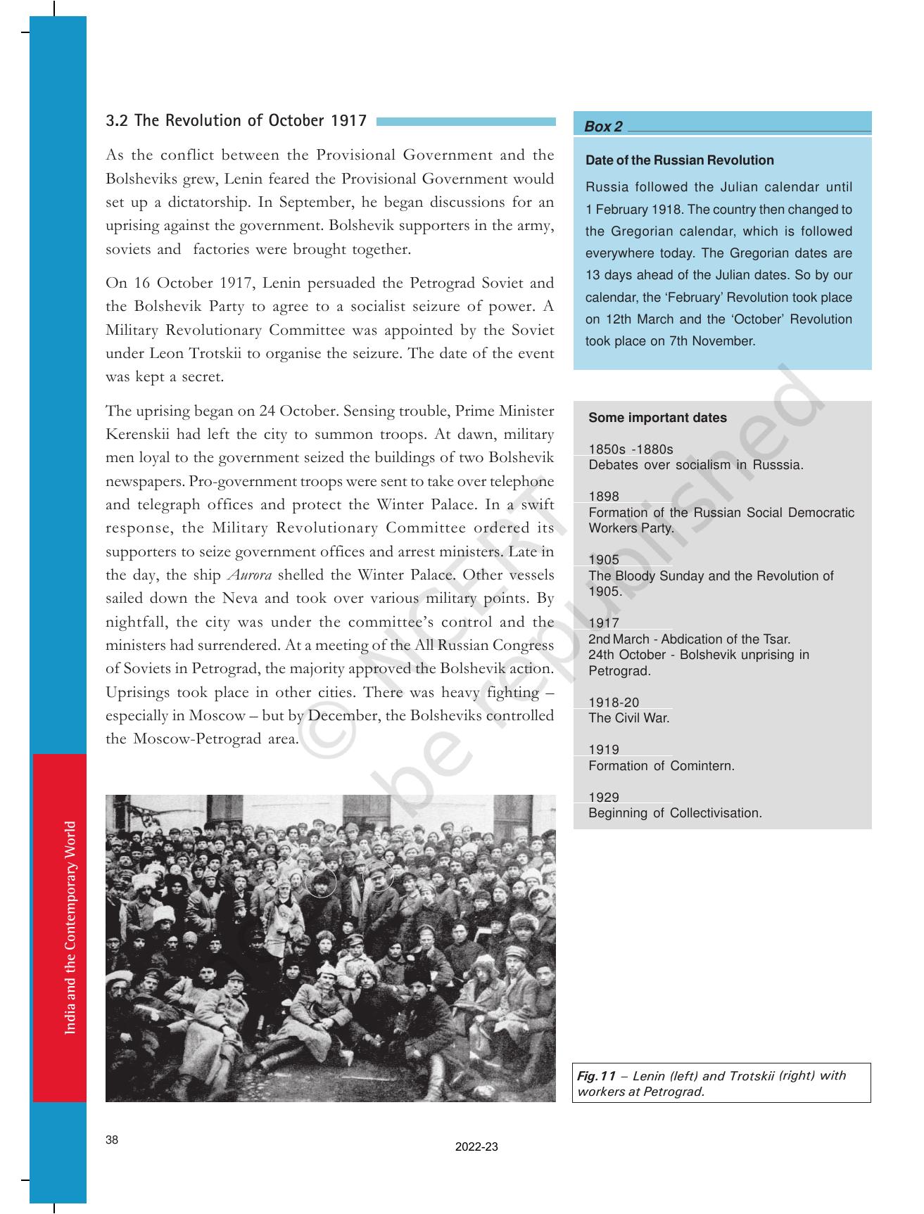 NCERT Book for Class 9 History Chapter 2 Socialism in Europe and the Russian Revolution - Page 14
