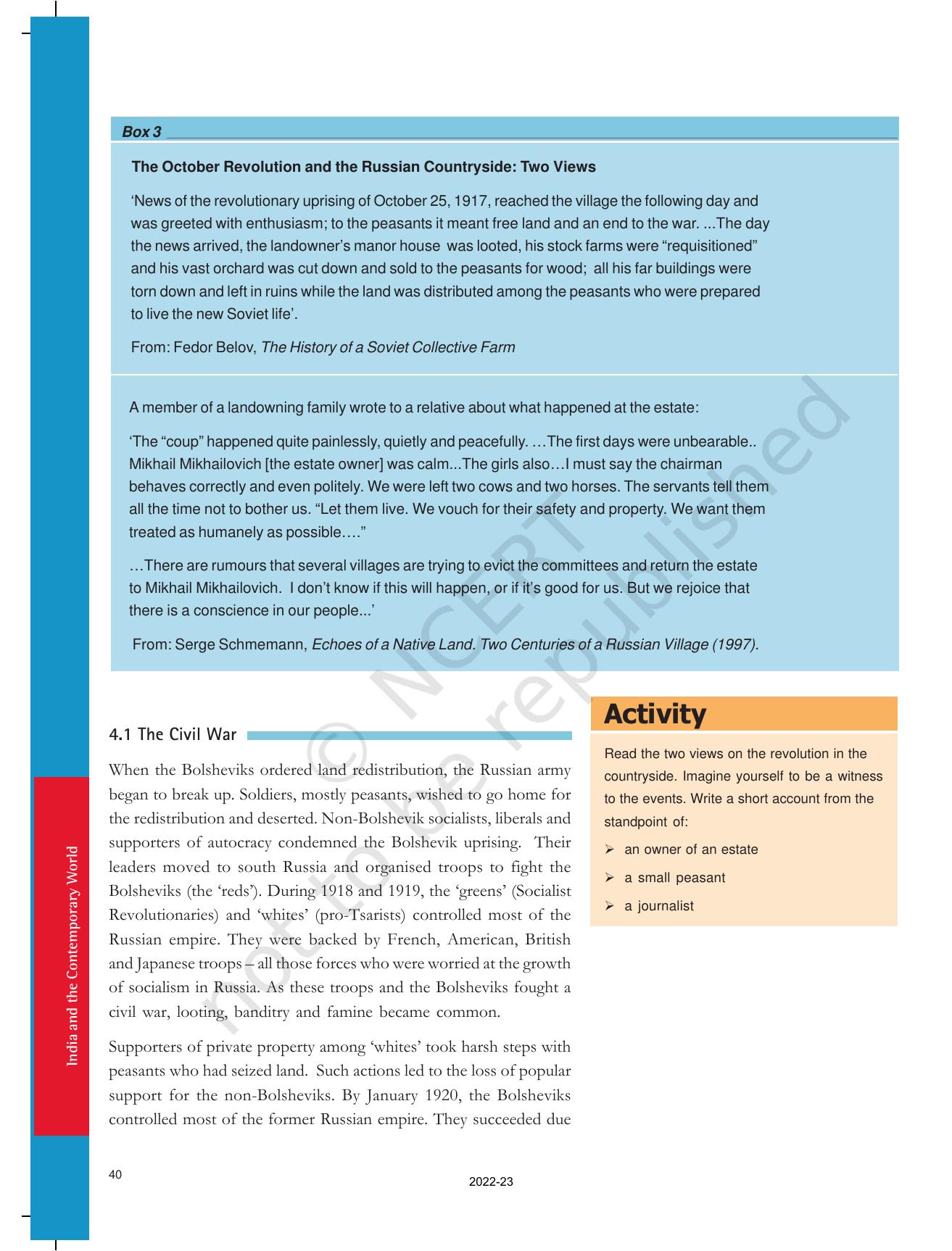 NCERT Book for Class 9 History Chapter 2 Socialism in Europe and the Russian Revolution - Page 16