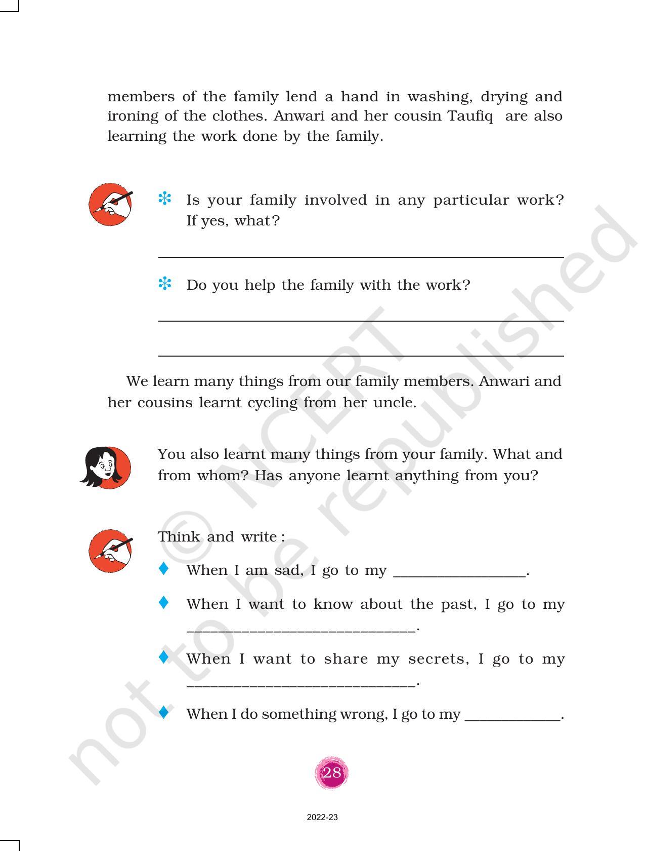 Ncert Book For Class 3 Evs Chapter 4 Our First School Indcareer Schools