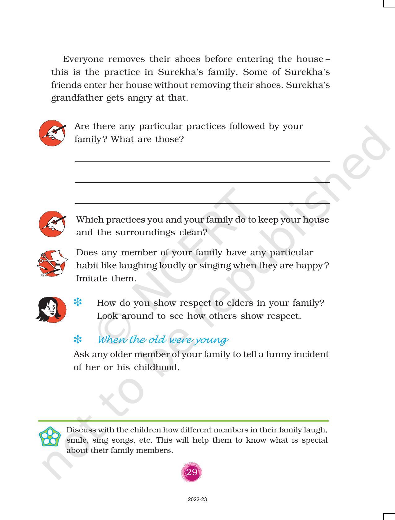 NCERT Book for Class 3 EVS Chapter 4-Our First School - Page 5