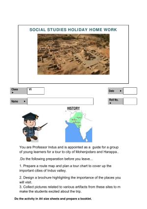 CBSE Worksheets for Class 6 Social Science Assignment 3
