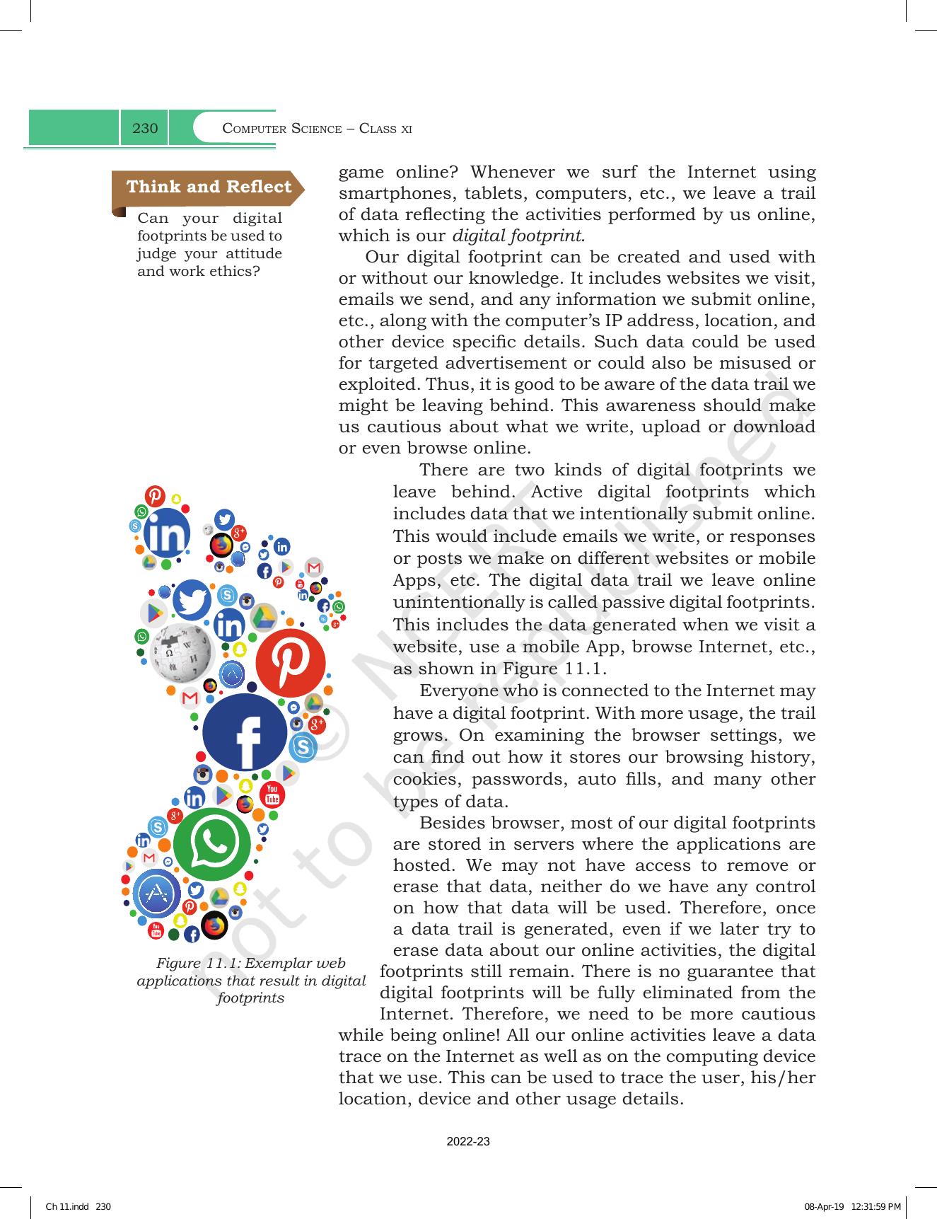 NCERT Book for Class 11 Computer Science Chapter 11 Societal Impact - Page 2