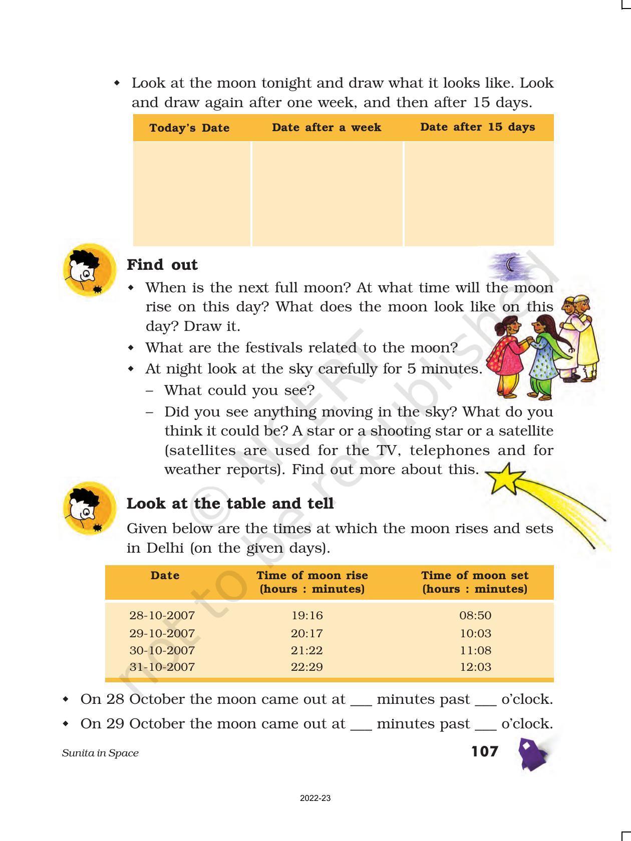 NCERT Book for Class 5 EVS Chapter 11 Sunita in Space - Page 9