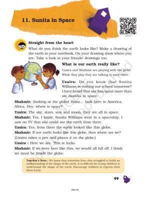 NCERT Book for Class 5 EVS Chapter 11 Sunita in Space
