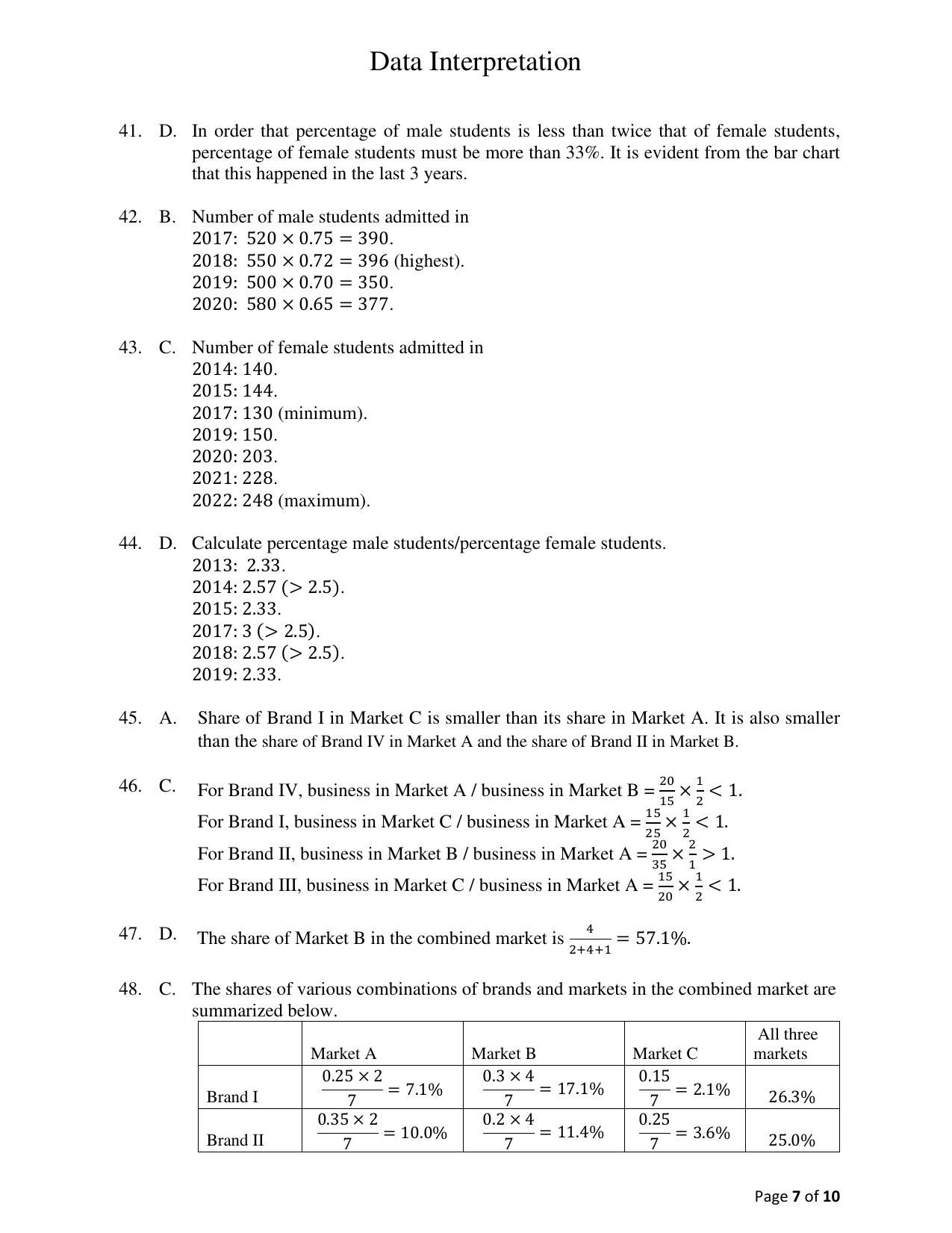 ACET June 2023 Solution - Page 7