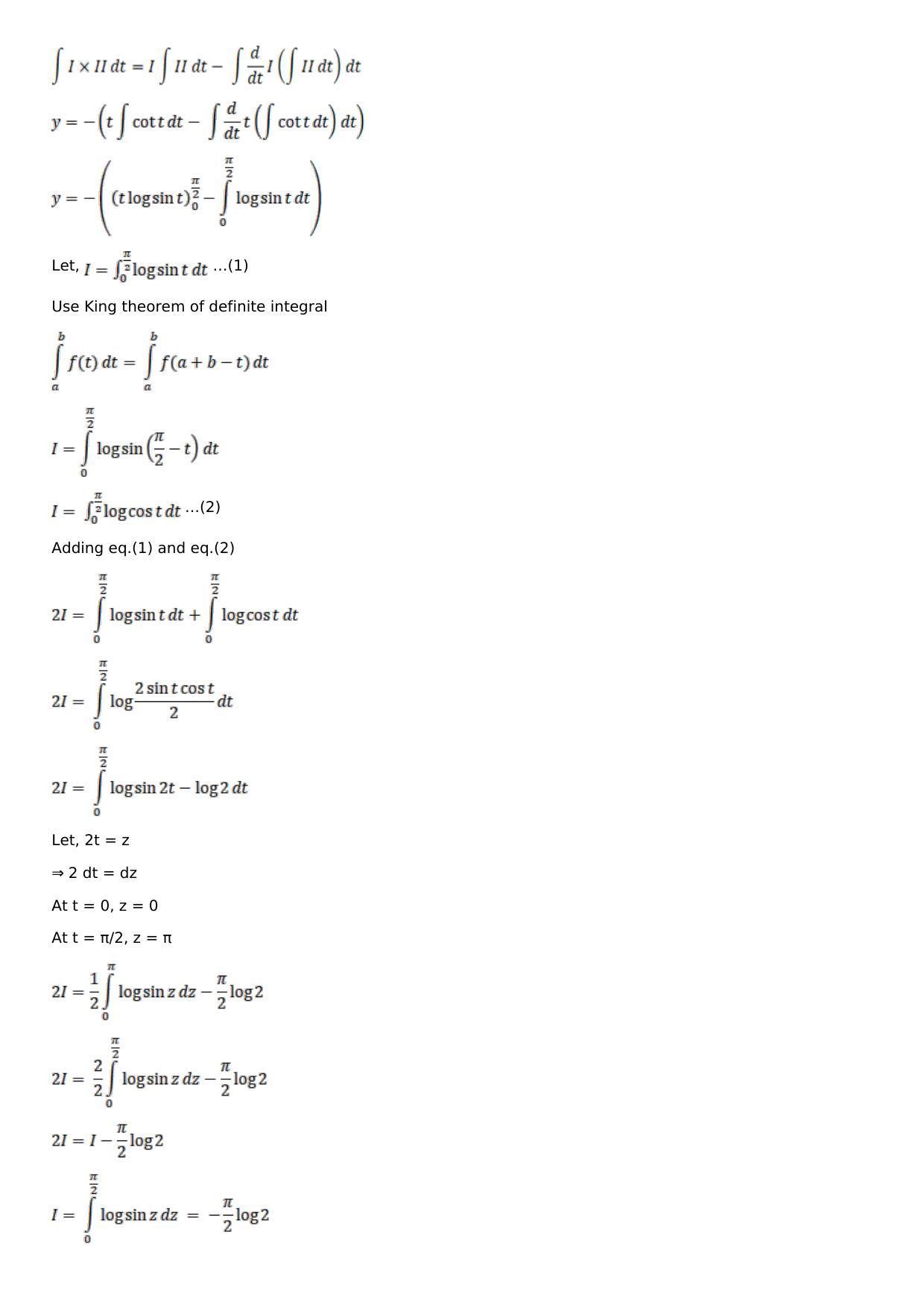 Chapter 16: Definite Integrals Solutions: RS Aggarwal Class 12 Solutions - Page 103
