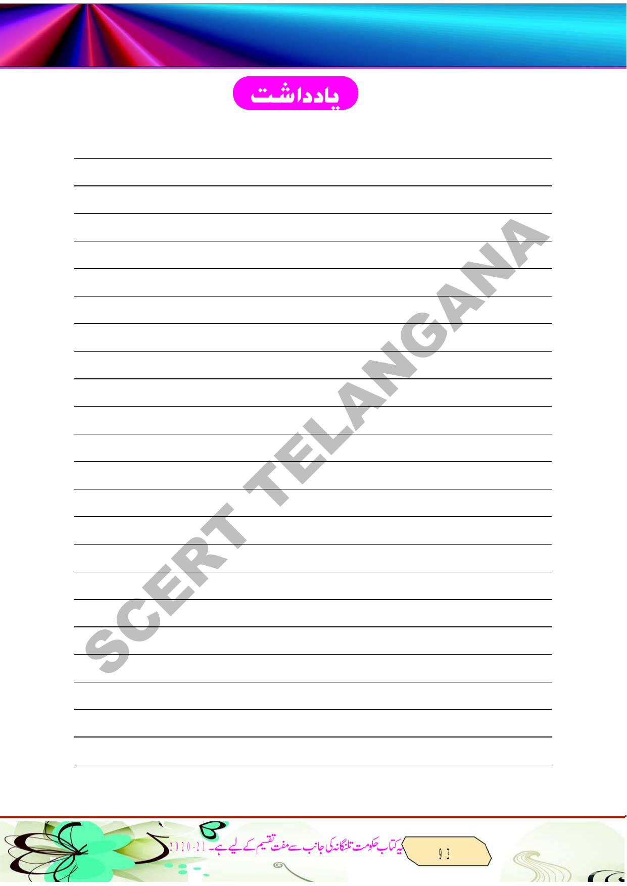 TS SCERT Class 8 Second Language (Urdu Medium) Text Book - Page 105
