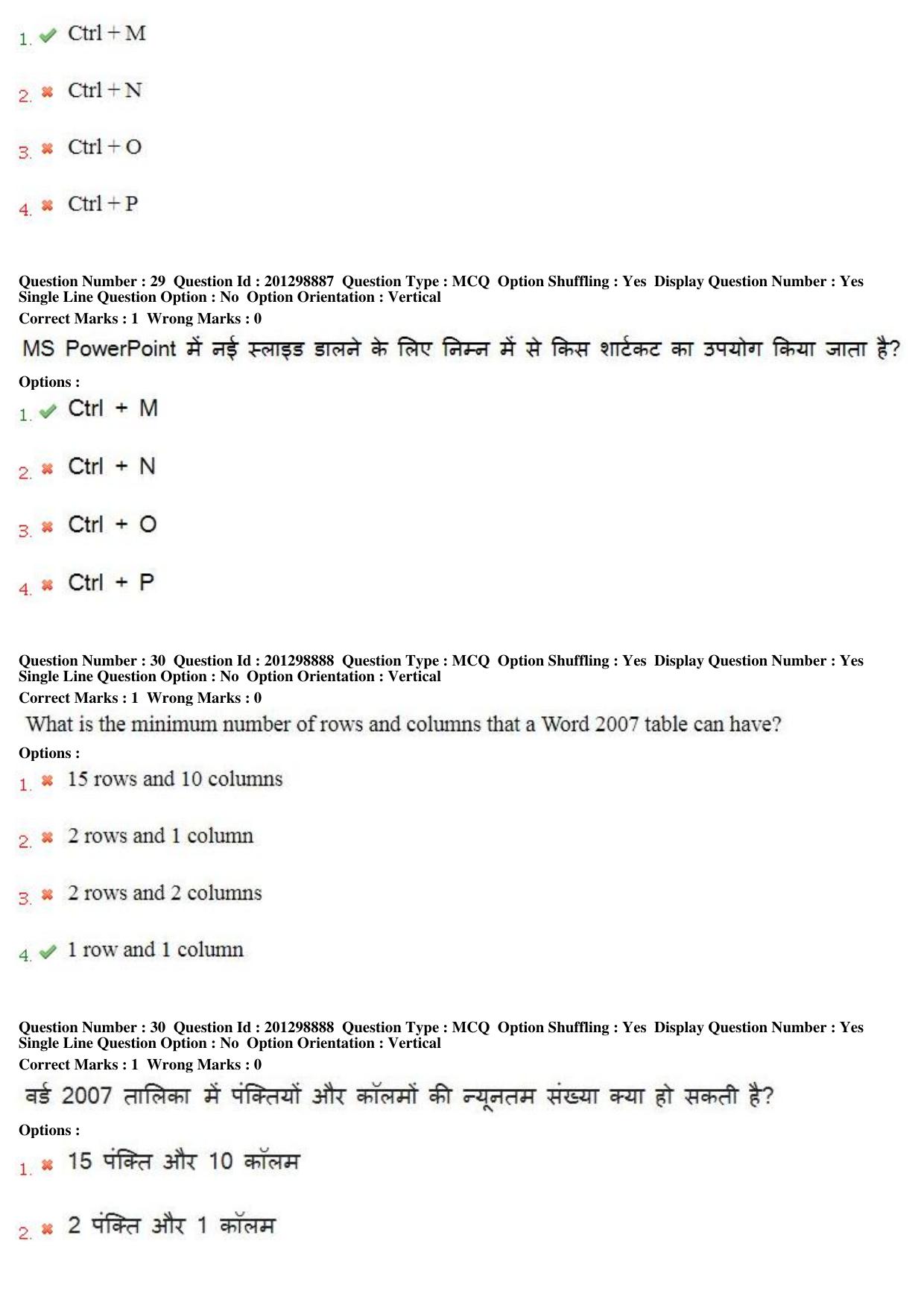 MP CPCT 22 Dec 2018 CPCT Question Paper Shift 2 - Page 20