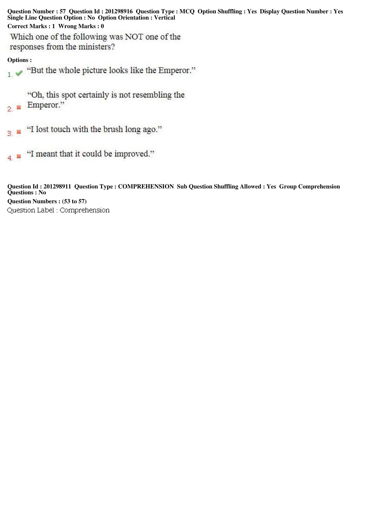 MP CPCT 22 Dec 2018 CPCT Question Paper Shift 2 - Page 37