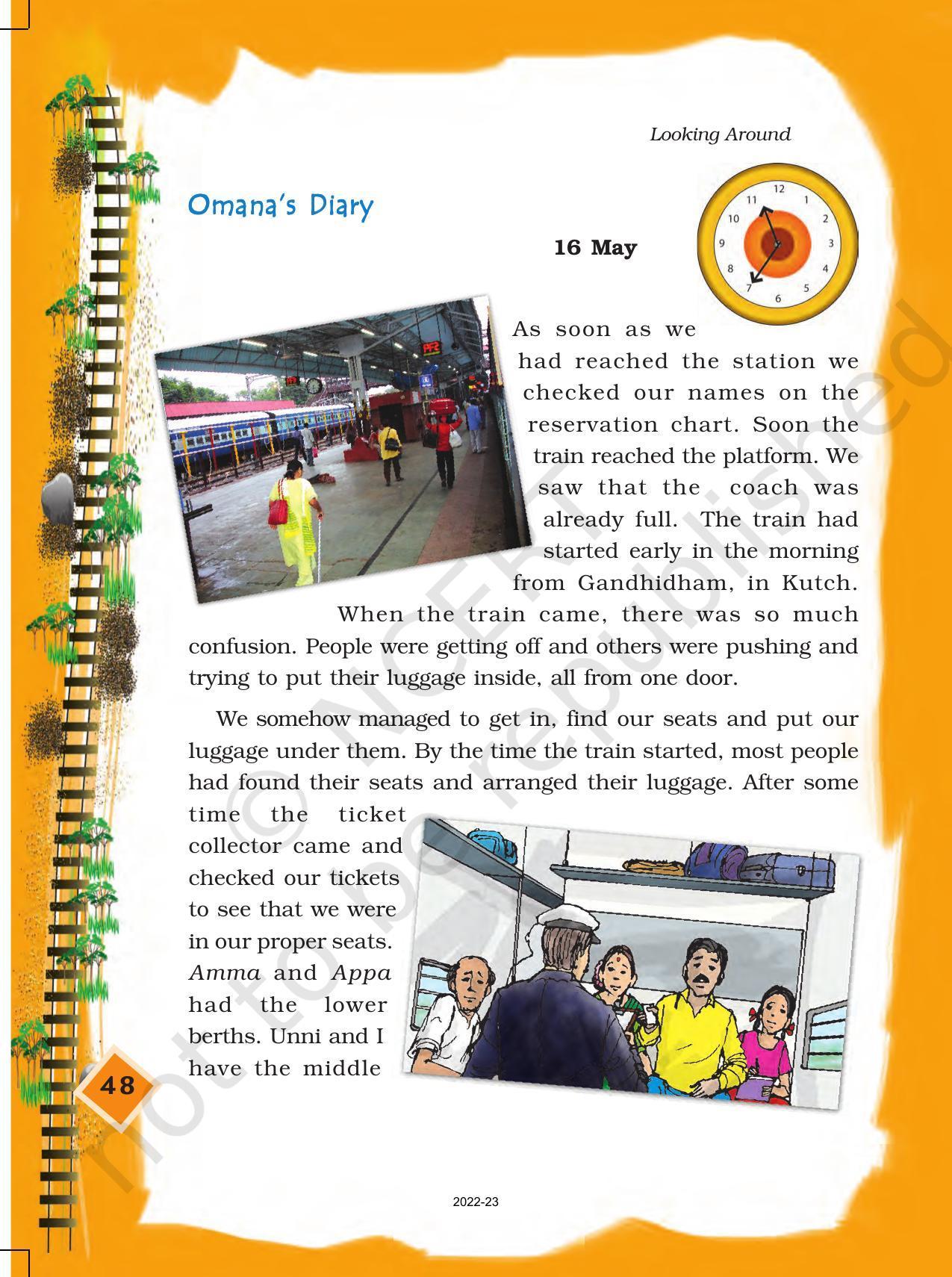 NCERT Book for Class 4 EVS Chapter 6 Omana’s Journey - Page 2