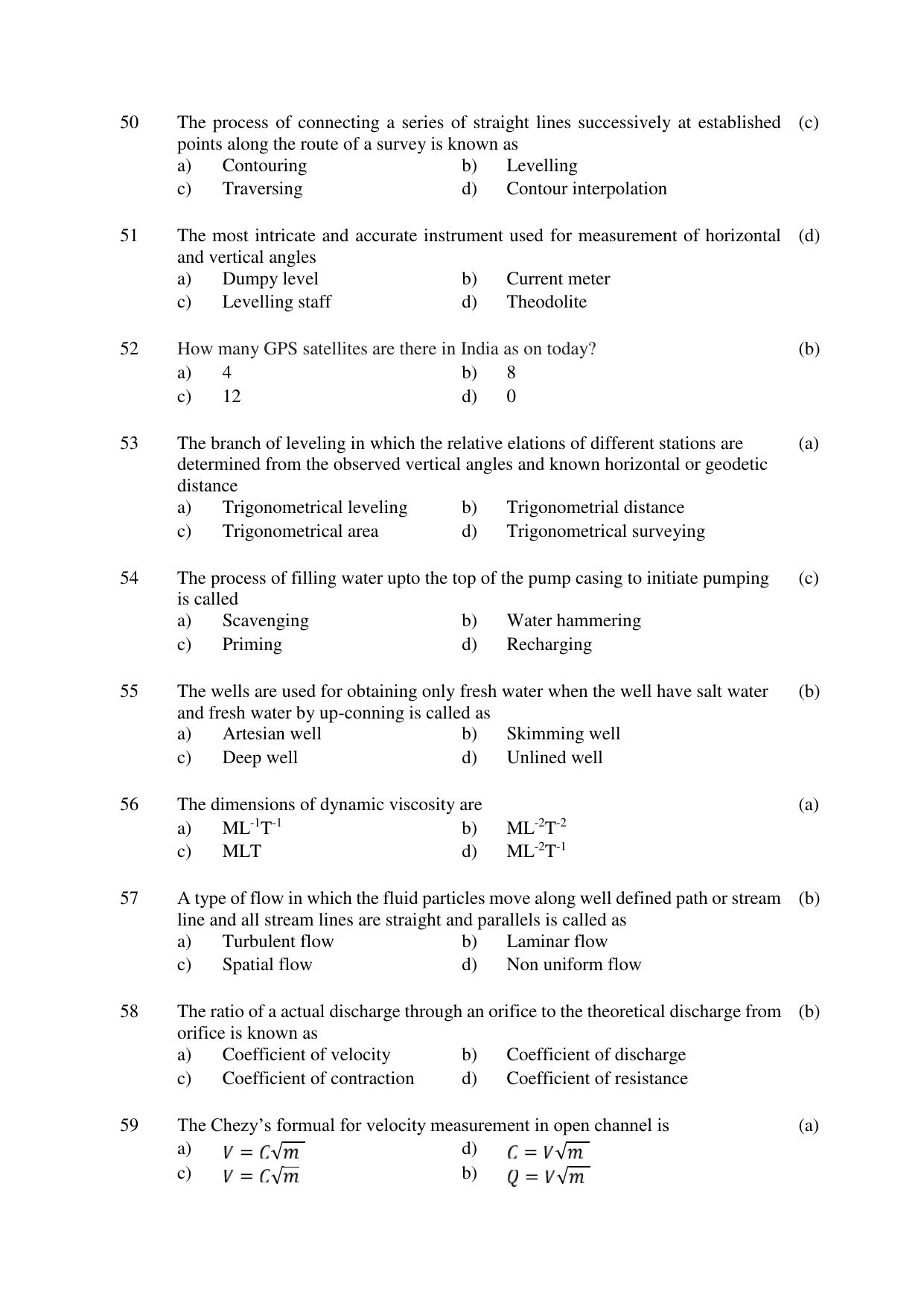 TS AGRICET 2021 AGRICULTURAL ENGINEERING PAPER WITH KEY - Page 6