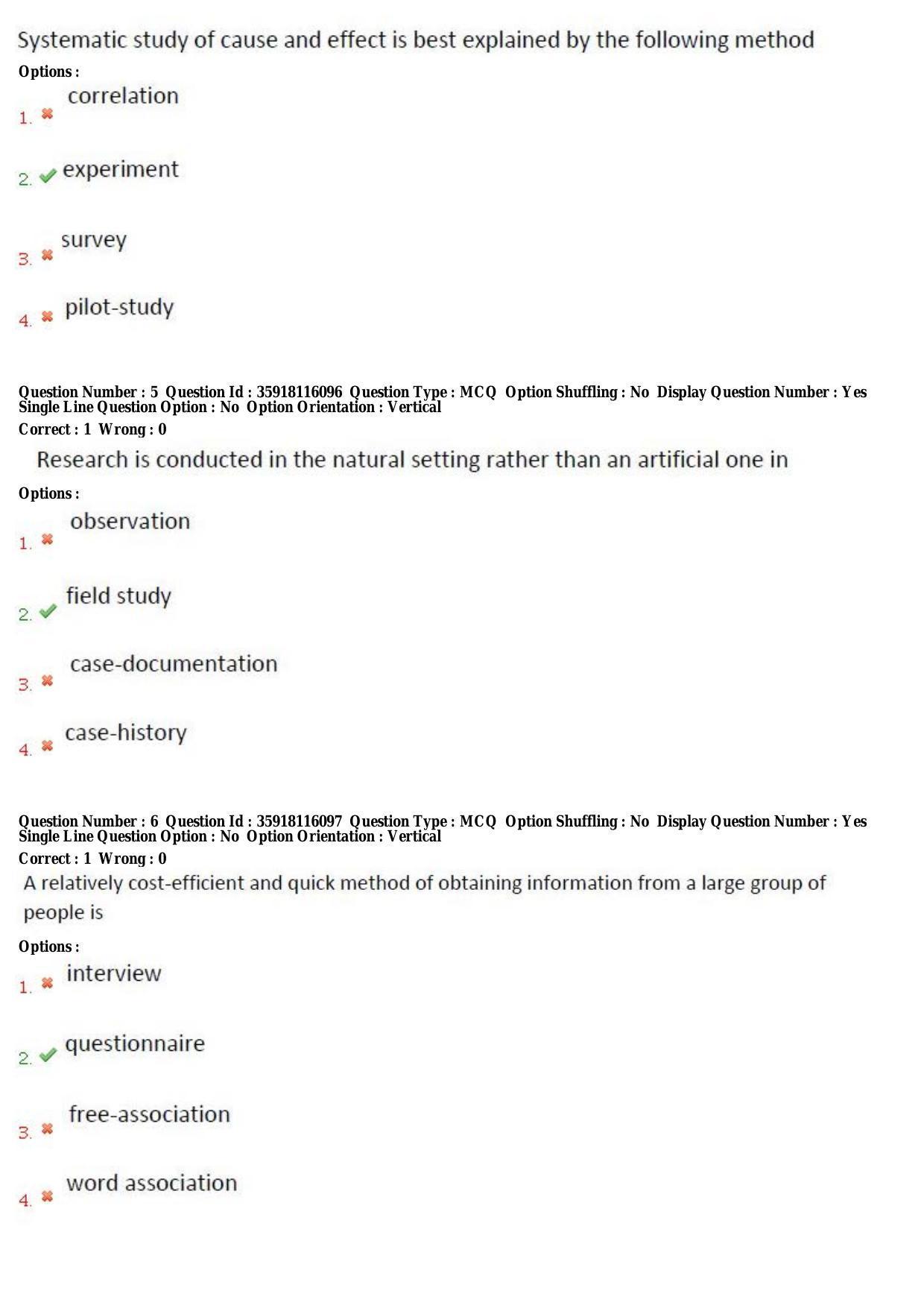 TS CPGET 2018 PGD in Psychological Counselling (Shift 1) Question Paper with Answer Key - Page 3