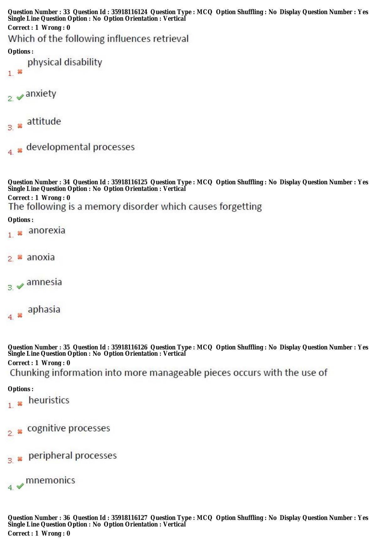 TS CPGET 2018 PGD in Psychological Counselling (Shift 1) Question Paper with Answer Key - Page 13