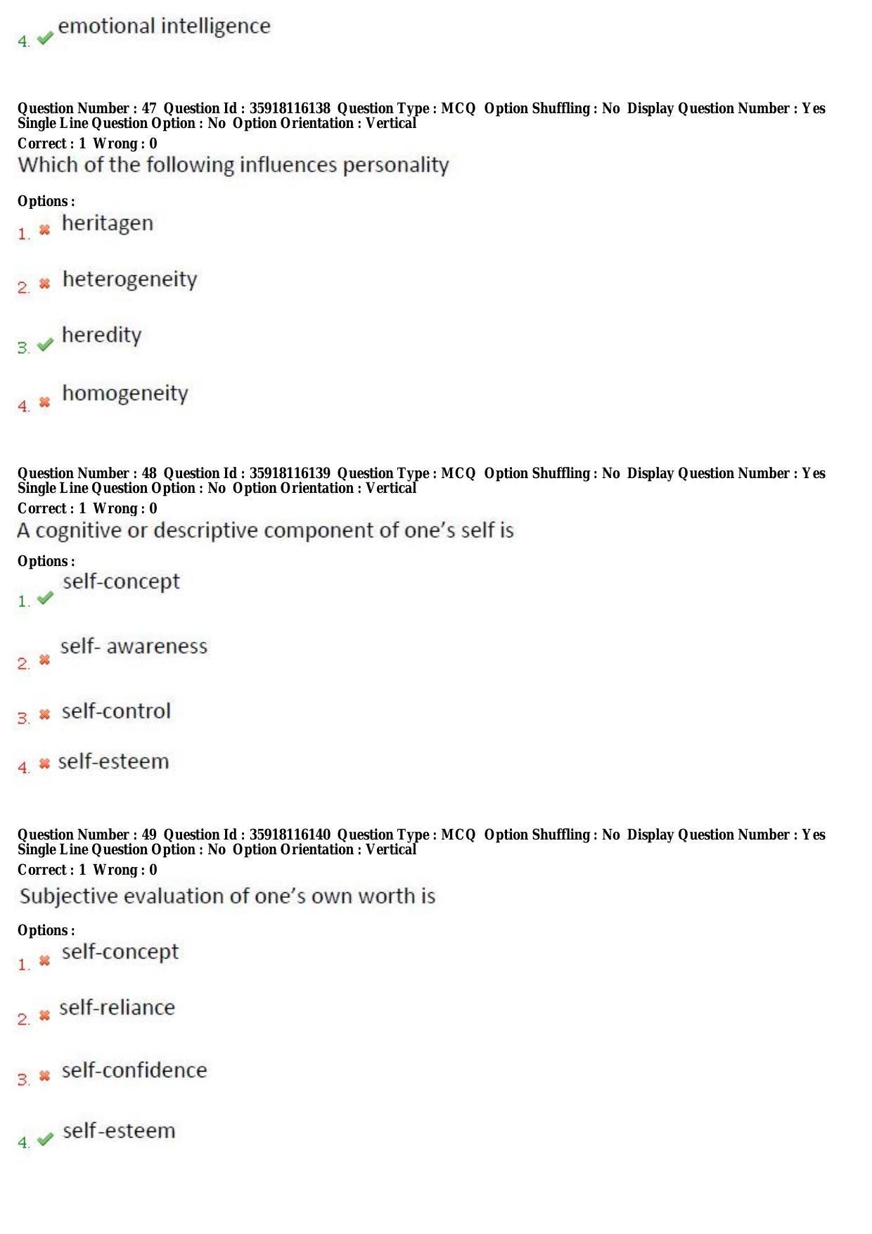 TS CPGET 2018 PGD in Psychological Counselling (Shift 1) Question Paper with Answer Key - Page 18