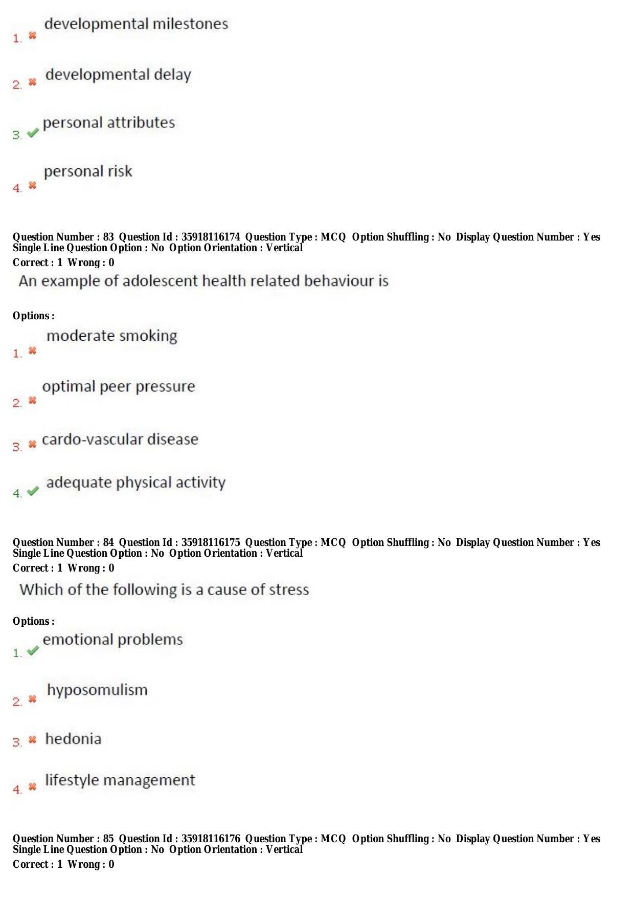 TS CPGET 2018 PGD in Psychological Counselling (Shift 1) Question Paper with Answer Key - Page 30