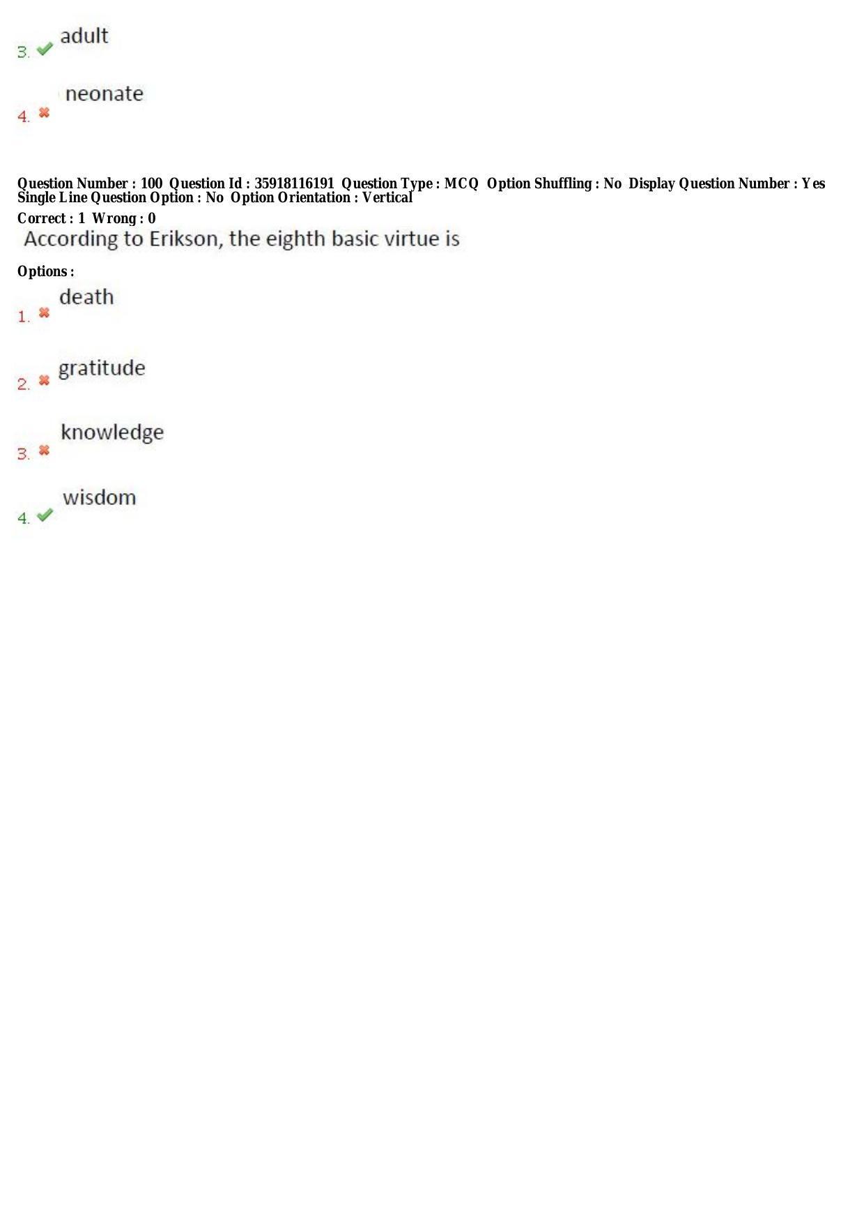 TS CPGET 2018 PGD in Psychological Counselling (Shift 1) Question Paper with Answer Key - Page 36