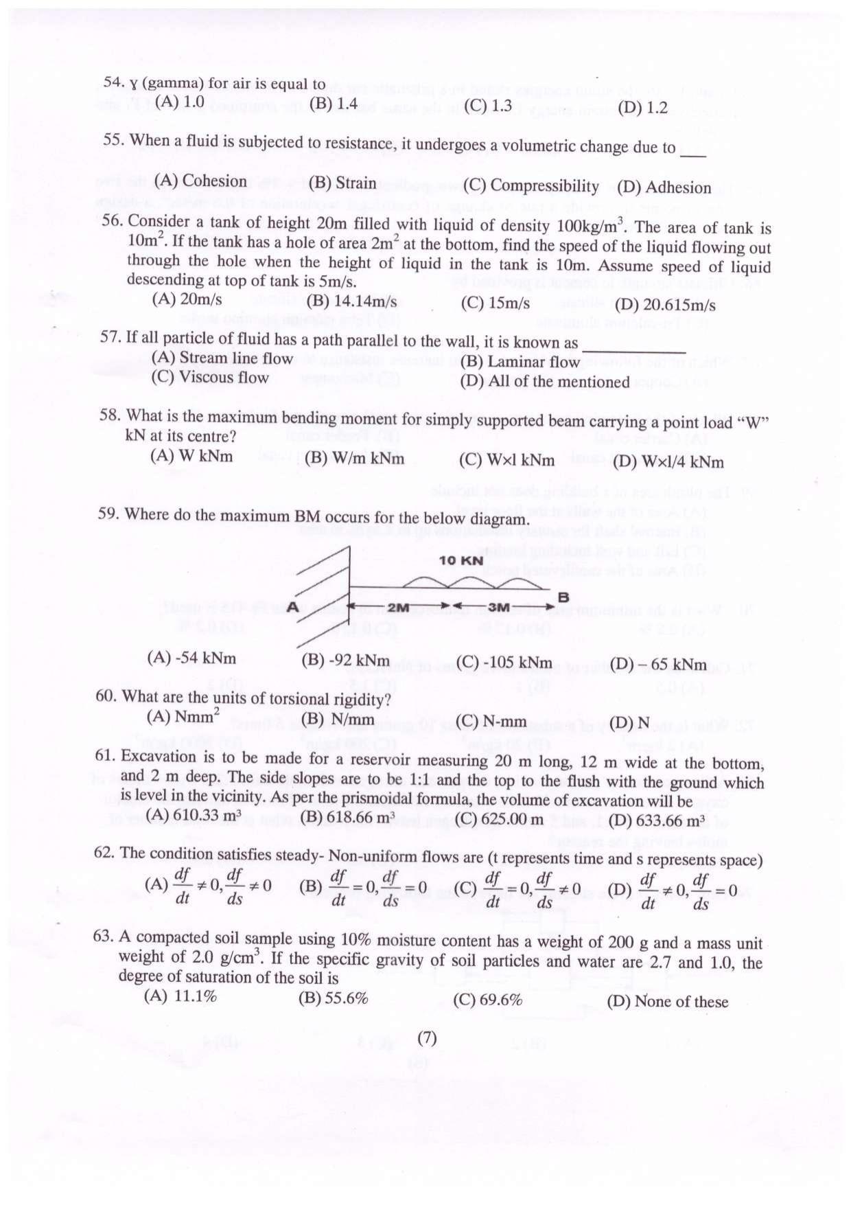 PULEET 2022 Previous Question Paper - Page 8