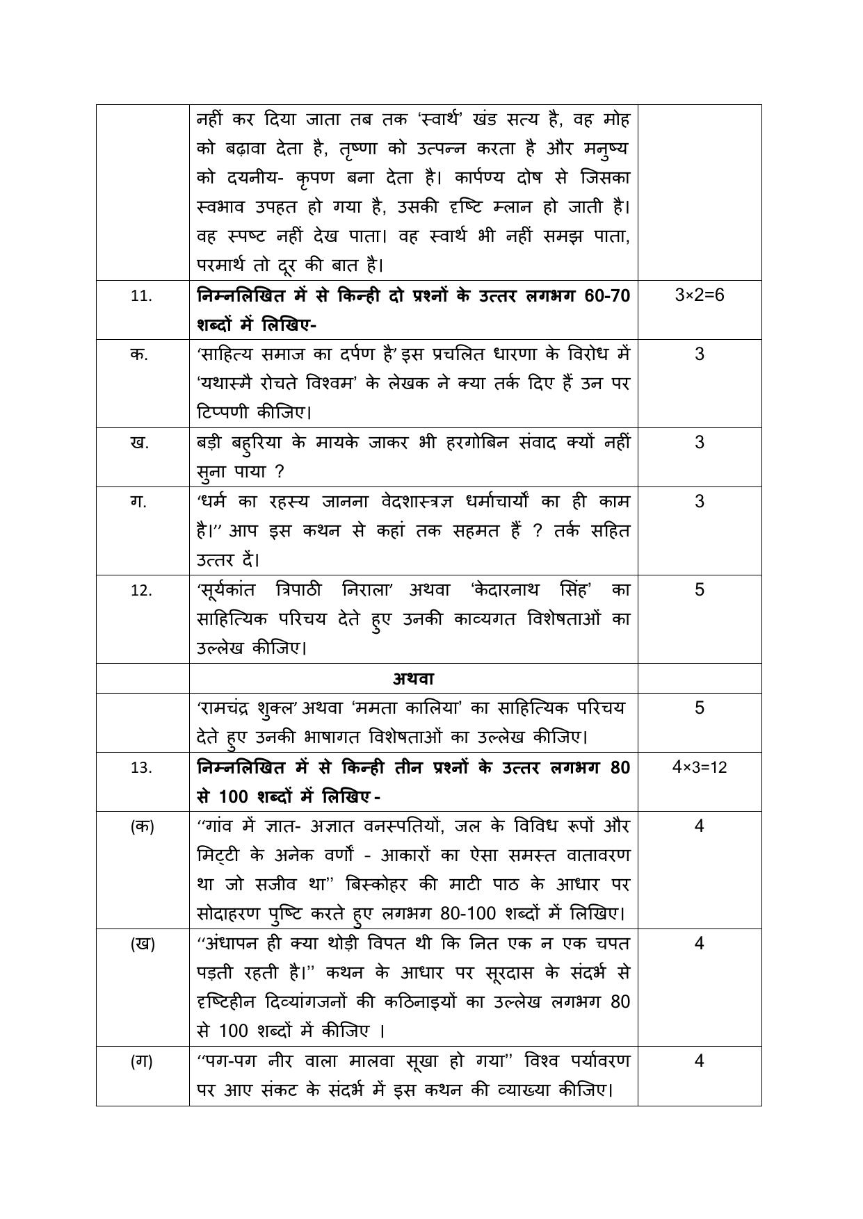 CBSE Class 12 Hindi Aichhik Skill Education-Sample Paper 2019-20 - Page 7