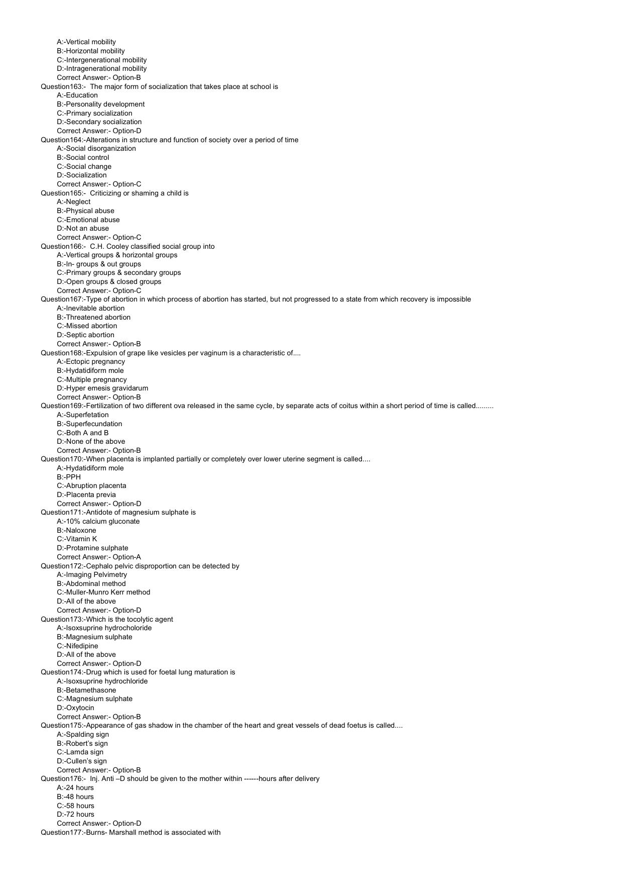 Kerala PG Nursing 2022 Question Paper with Answer Key - Page 12