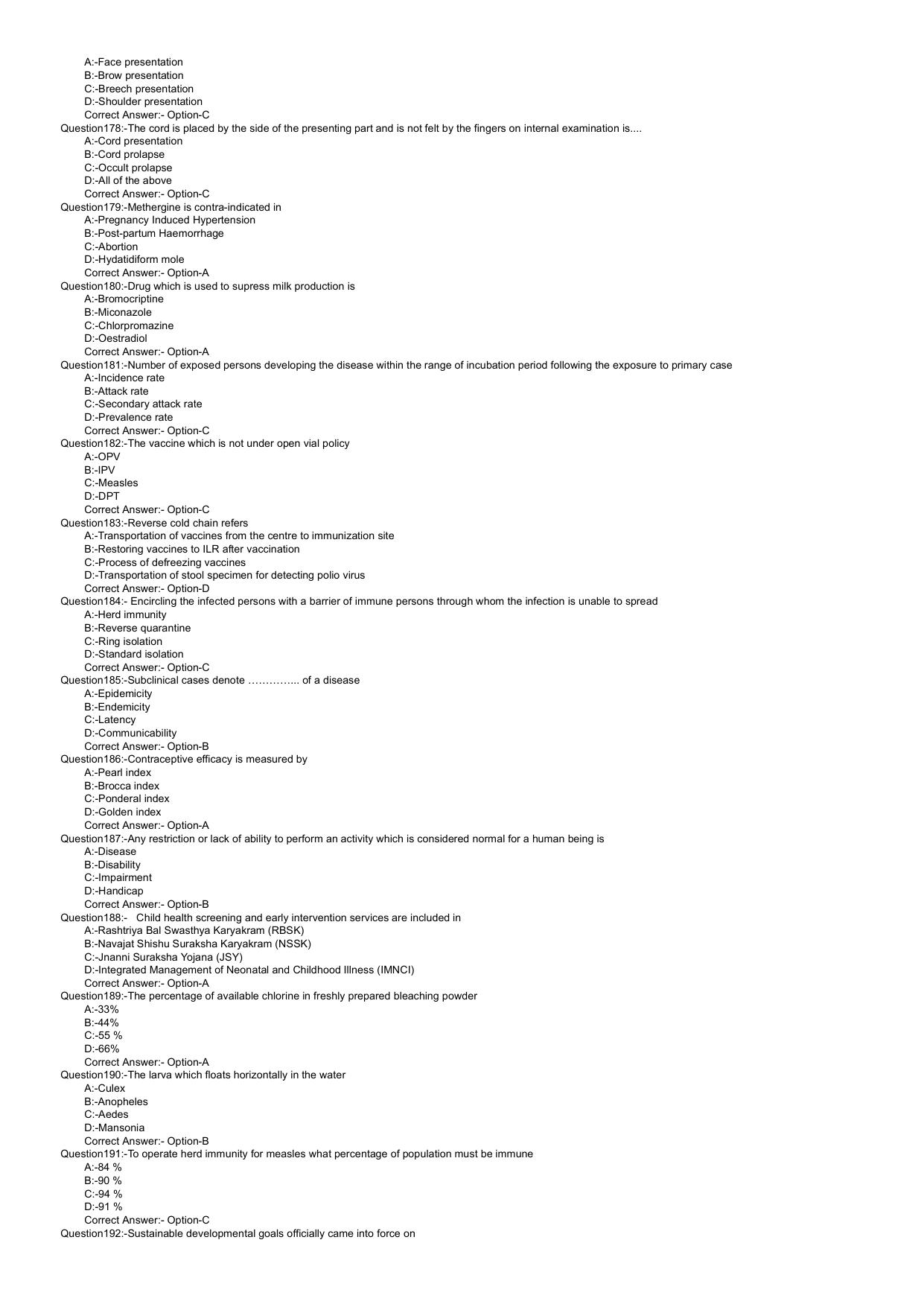 Kerala PG Nursing 2022 Question Paper with Answer Key - Page 13