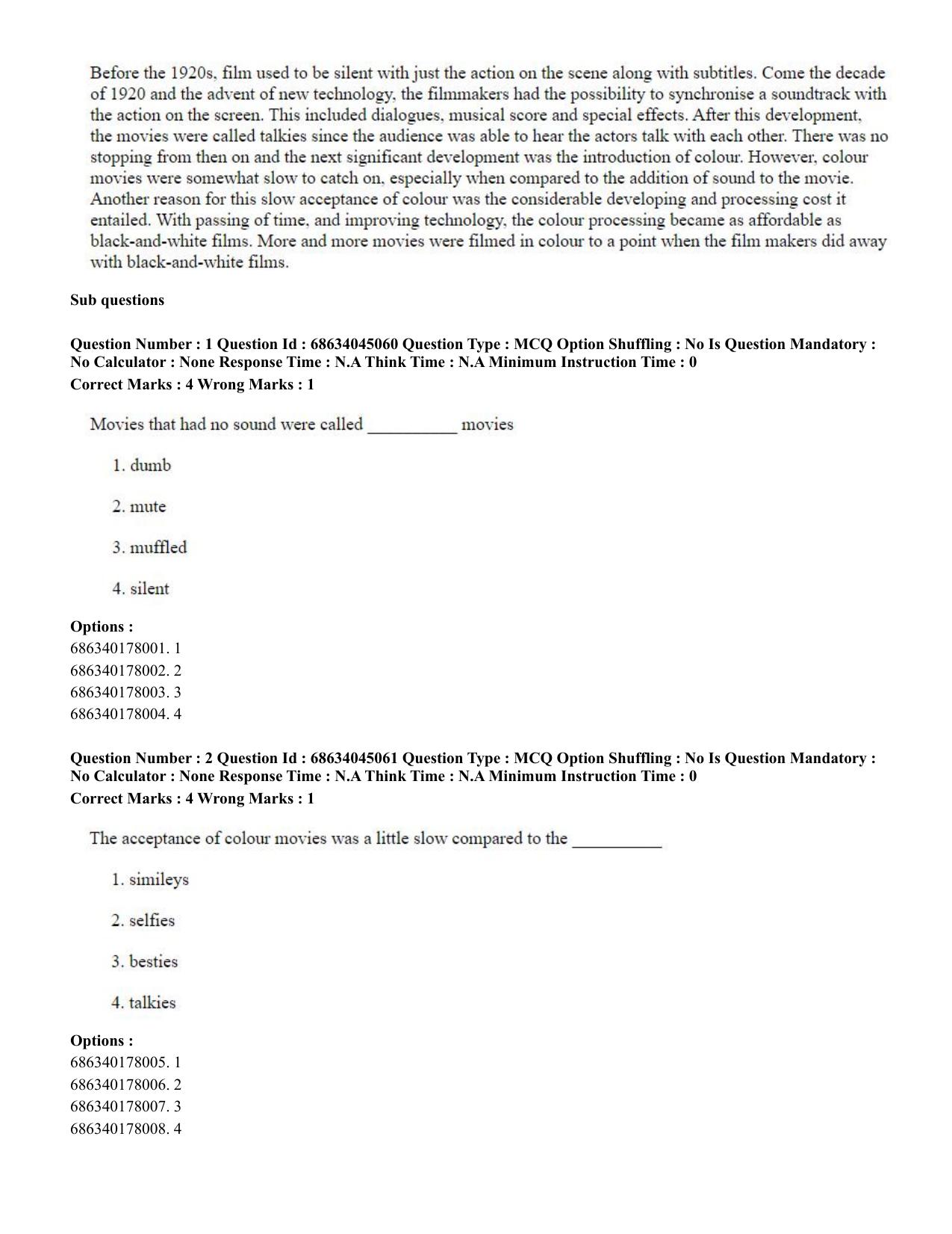 CUET PG 2023: COQP21 – Yoga (Eng)-shift 3 (30-06-2023) Question Paper - Page 2