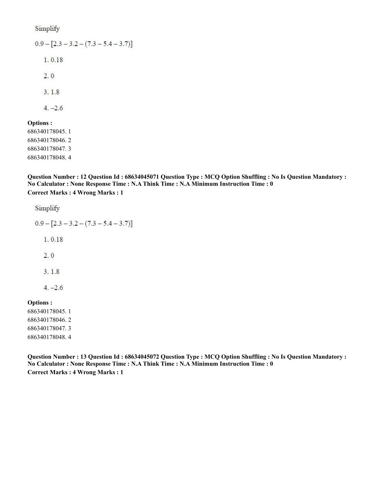 CUET PG 2023: COQP21 – Yoga (Eng)-shift 3 (30-06-2023) Question Paper - Page 12