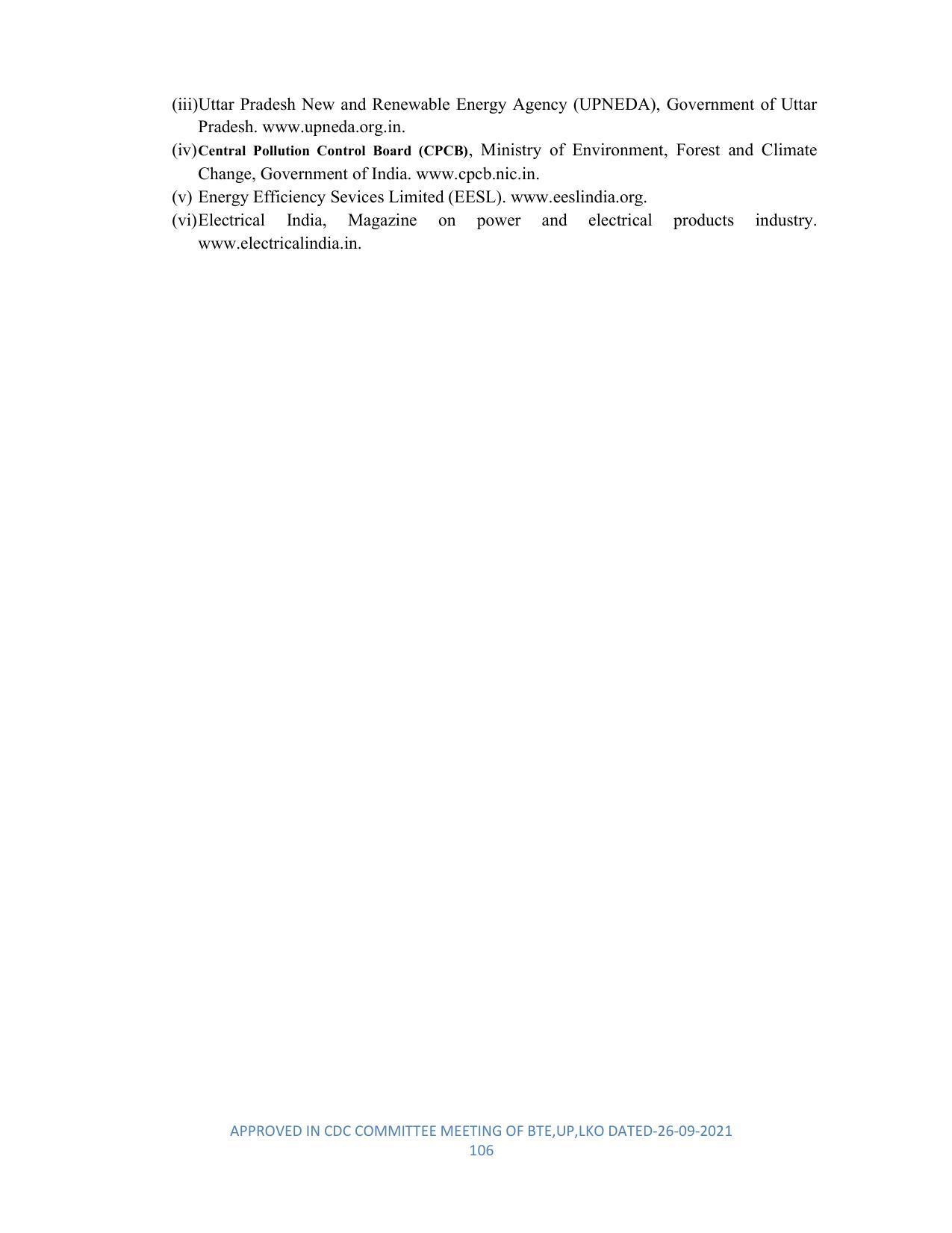 SYLLABUS FOR SEMESTER SYSTEM EFFECTIVE FROM (2021-2022) - DIPLOMA IN PLASTIC MOULD TECHNOLOGY - Page 106