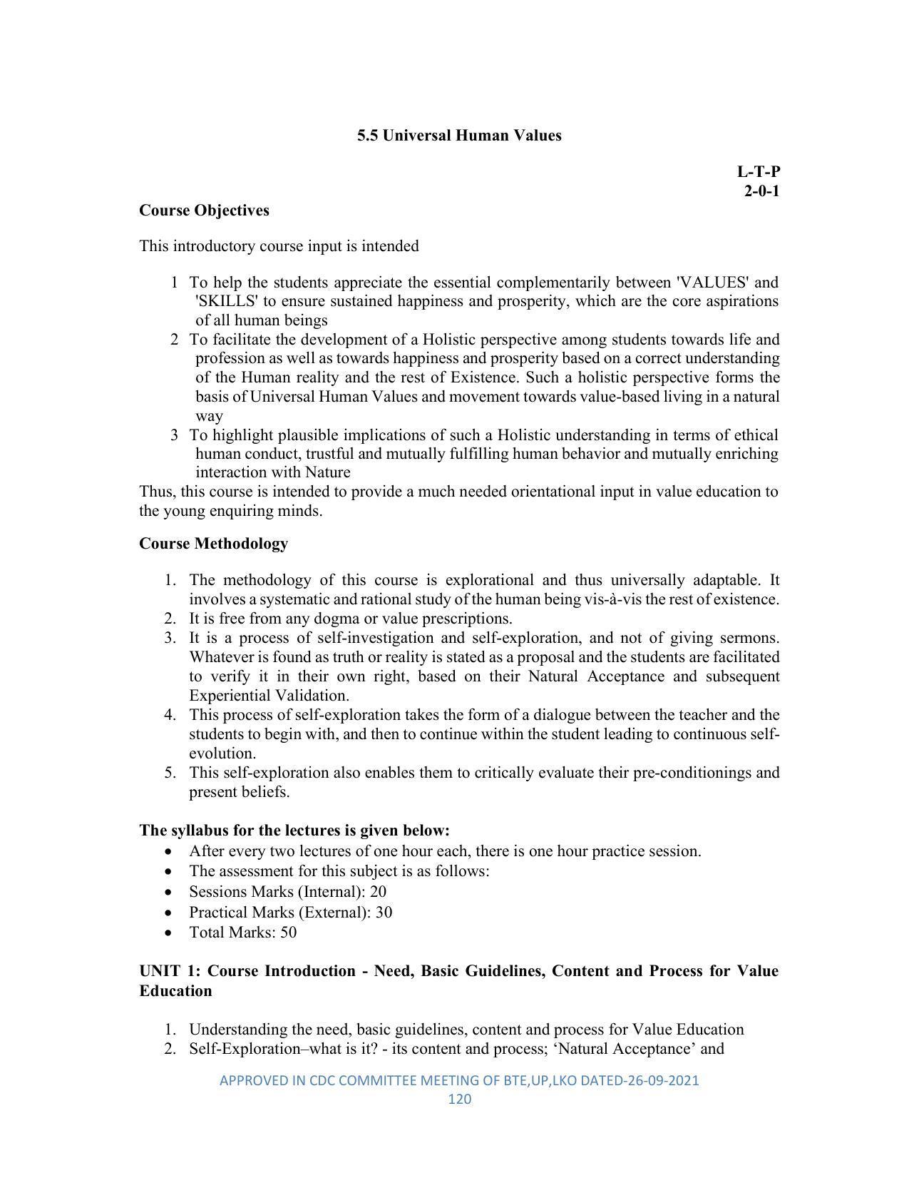 SYLLABUS FOR SEMESTER SYSTEM EFFECTIVE FROM (2021-2022) - DIPLOMA IN PLASTIC MOULD TECHNOLOGY - Page 120