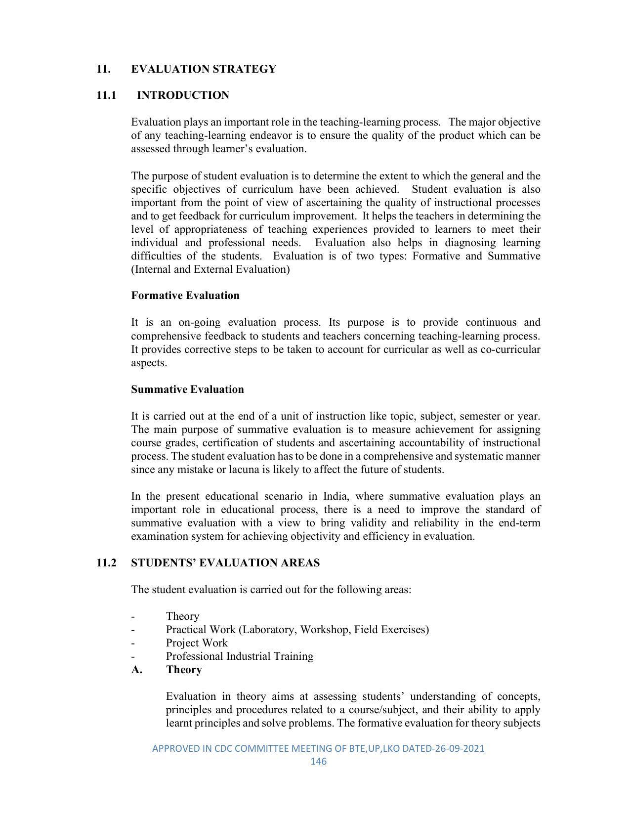 SYLLABUS FOR SEMESTER SYSTEM EFFECTIVE FROM (2021-2022) - DIPLOMA IN PLASTIC MOULD TECHNOLOGY - Page 146