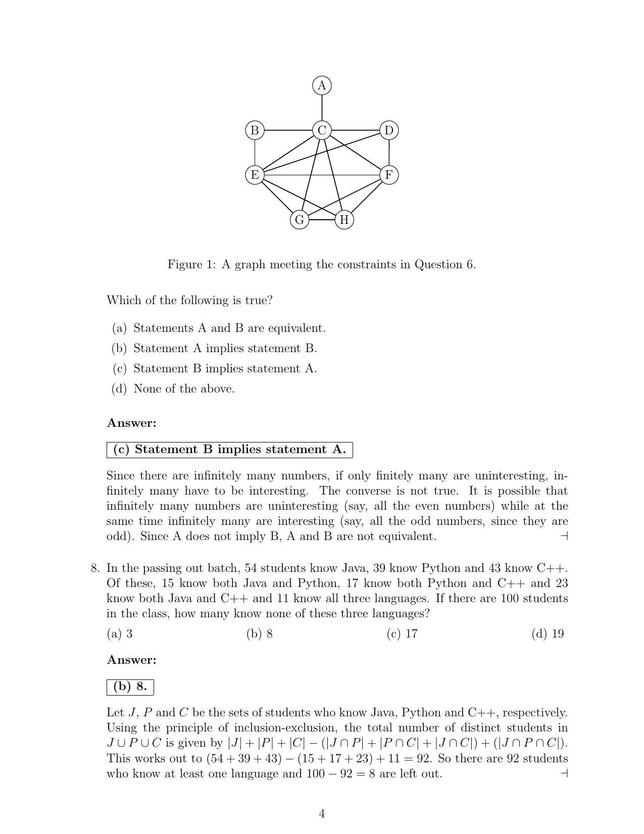 CMI Entrance Exam 2013 Solutions MSc/PhD Computer Science - Page 4