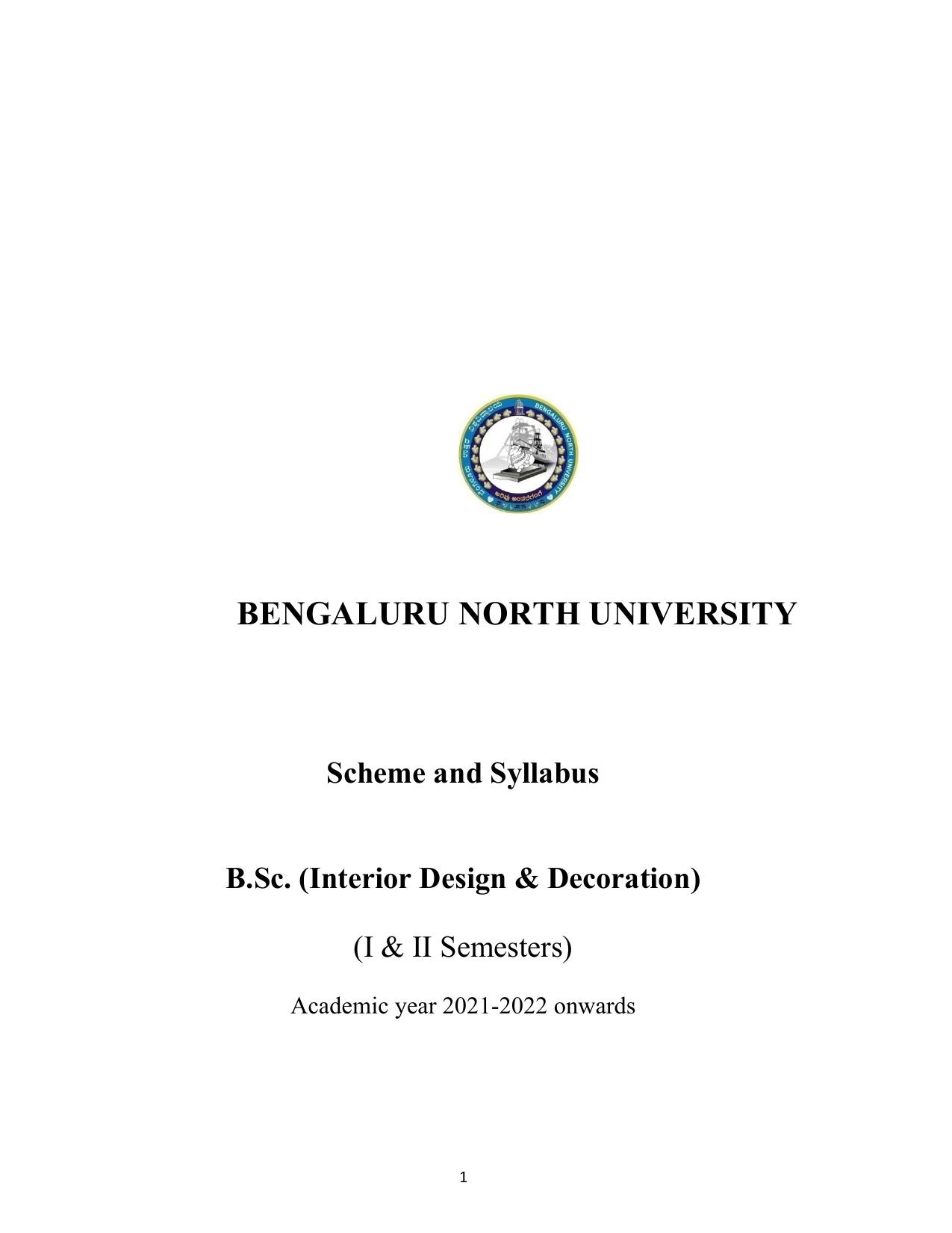 AIFD B.Sc IDD (NEP) Syllabus - Page 2