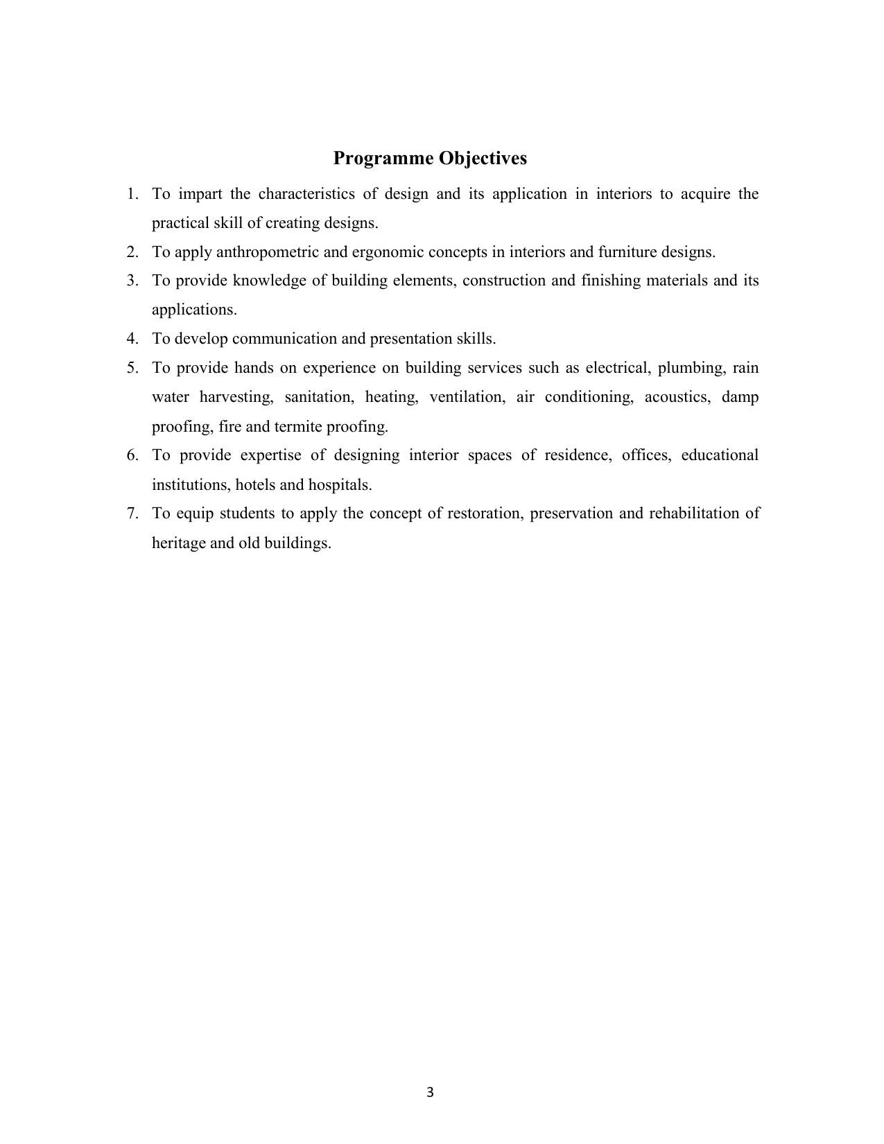 AIFD B.Sc IDD (NEP) Syllabus - Page 4