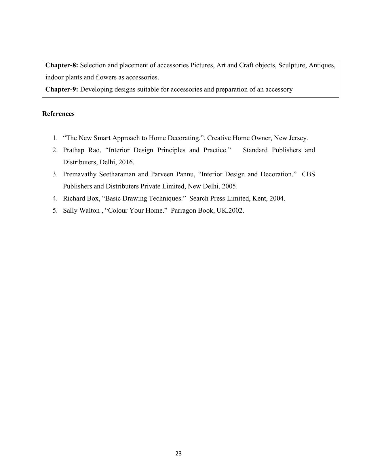 AIFD B.Sc IDD (NEP) Syllabus - Page 24
