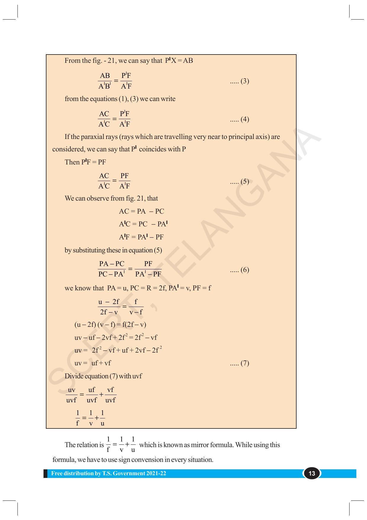 TS SCERT Class 10 Physical Science (English Medium) Text Book - Page 25
